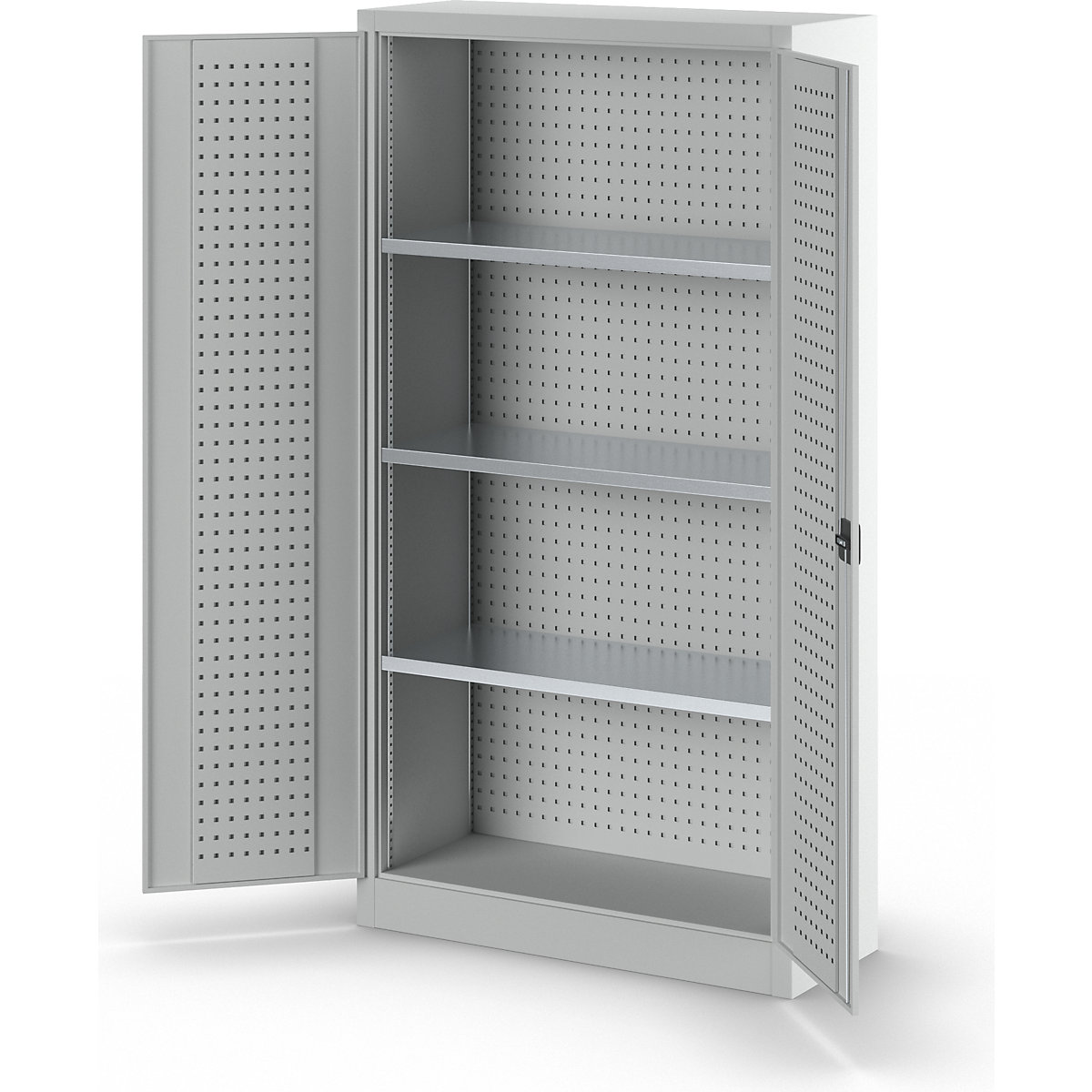 Tool cupboard with perforations (Product illustration 2)-1
