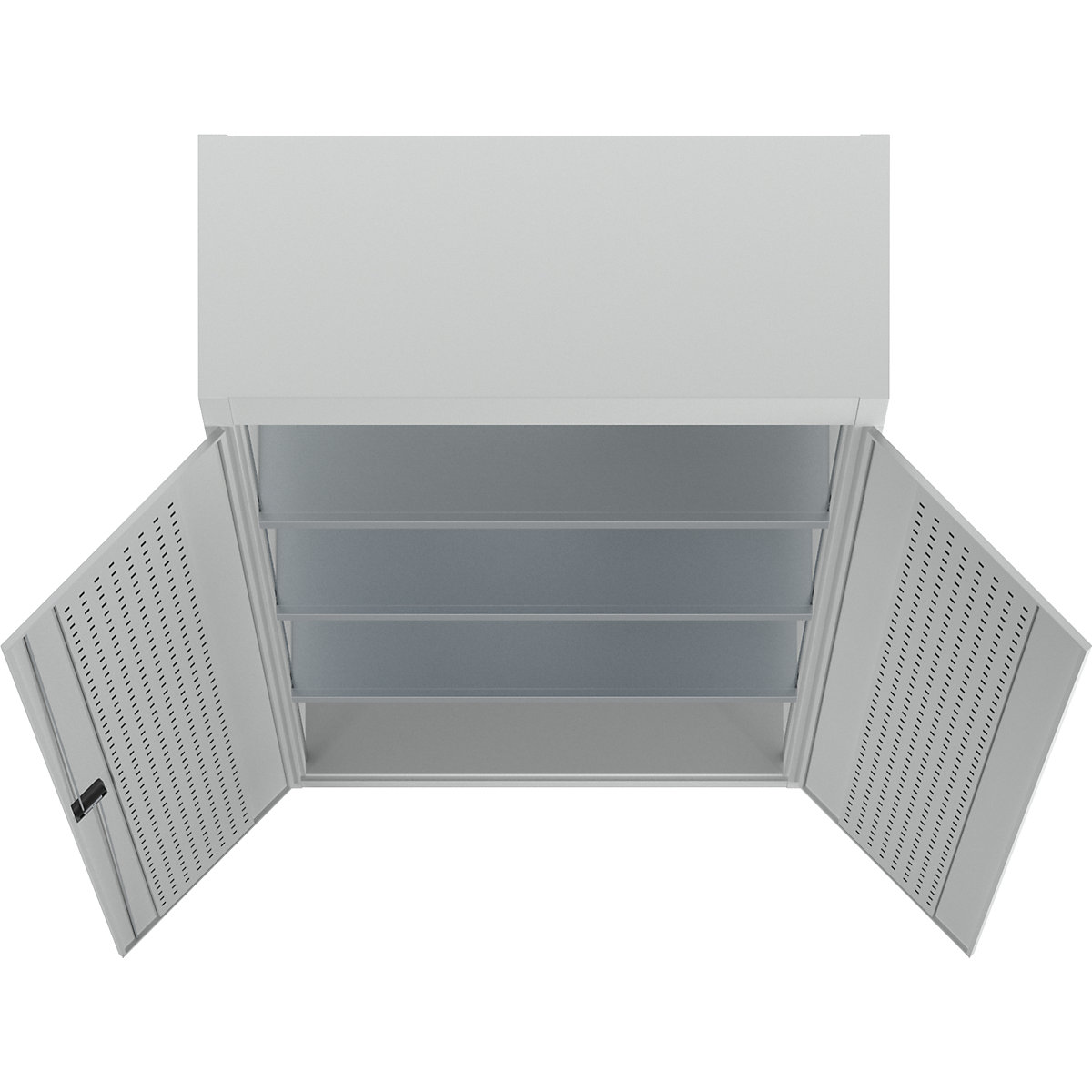 Tool cupboard with perforations (Product illustration 6)-5