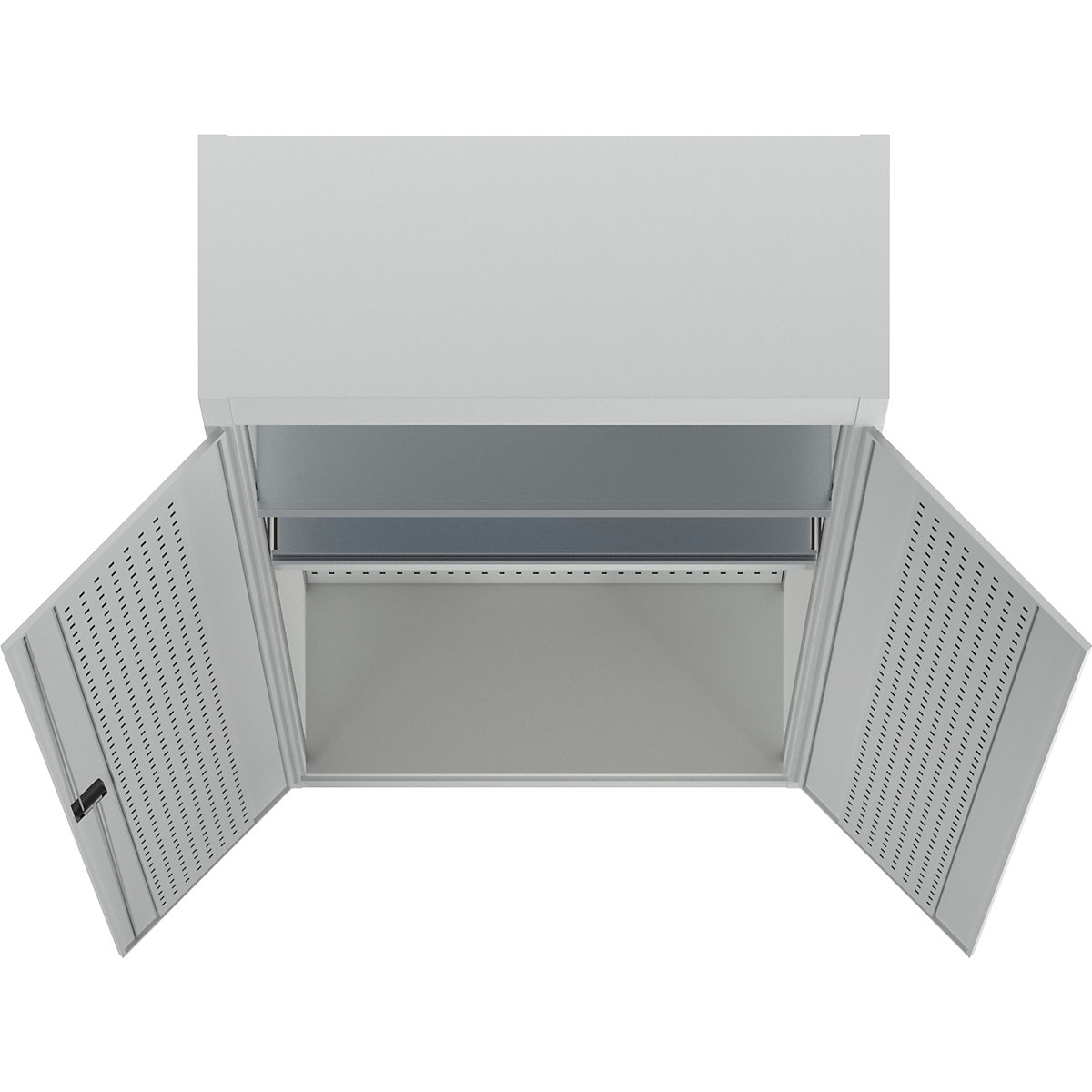 Tool cupboard with perforations (Product illustration 6)-5