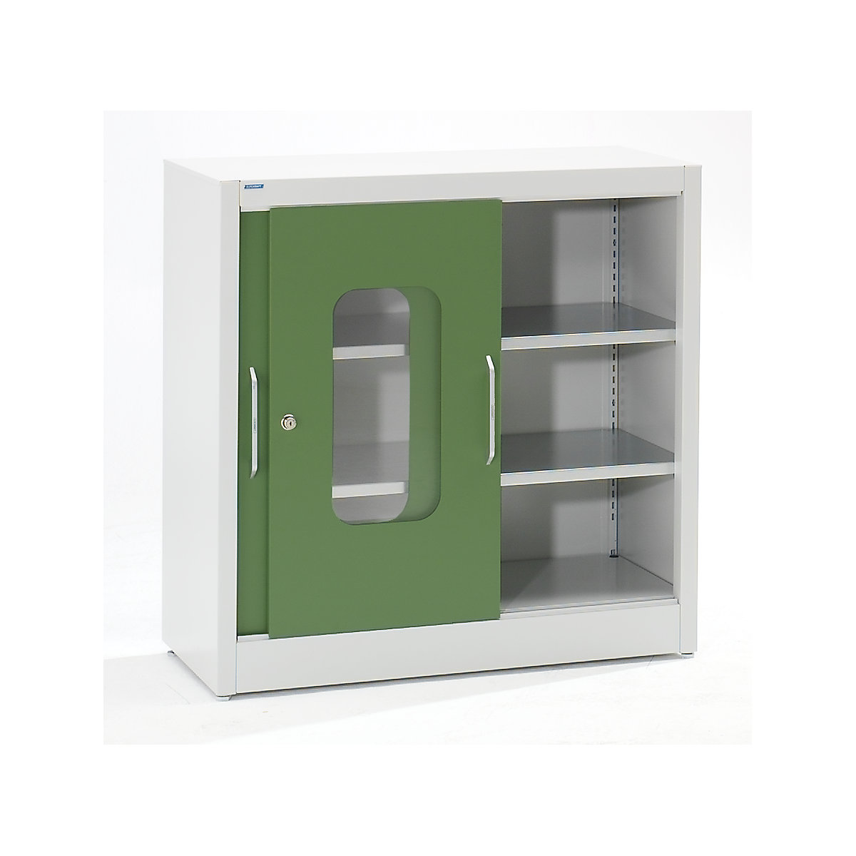 Vision panel sliding door cupboard – mauser (Product illustration 2)-1