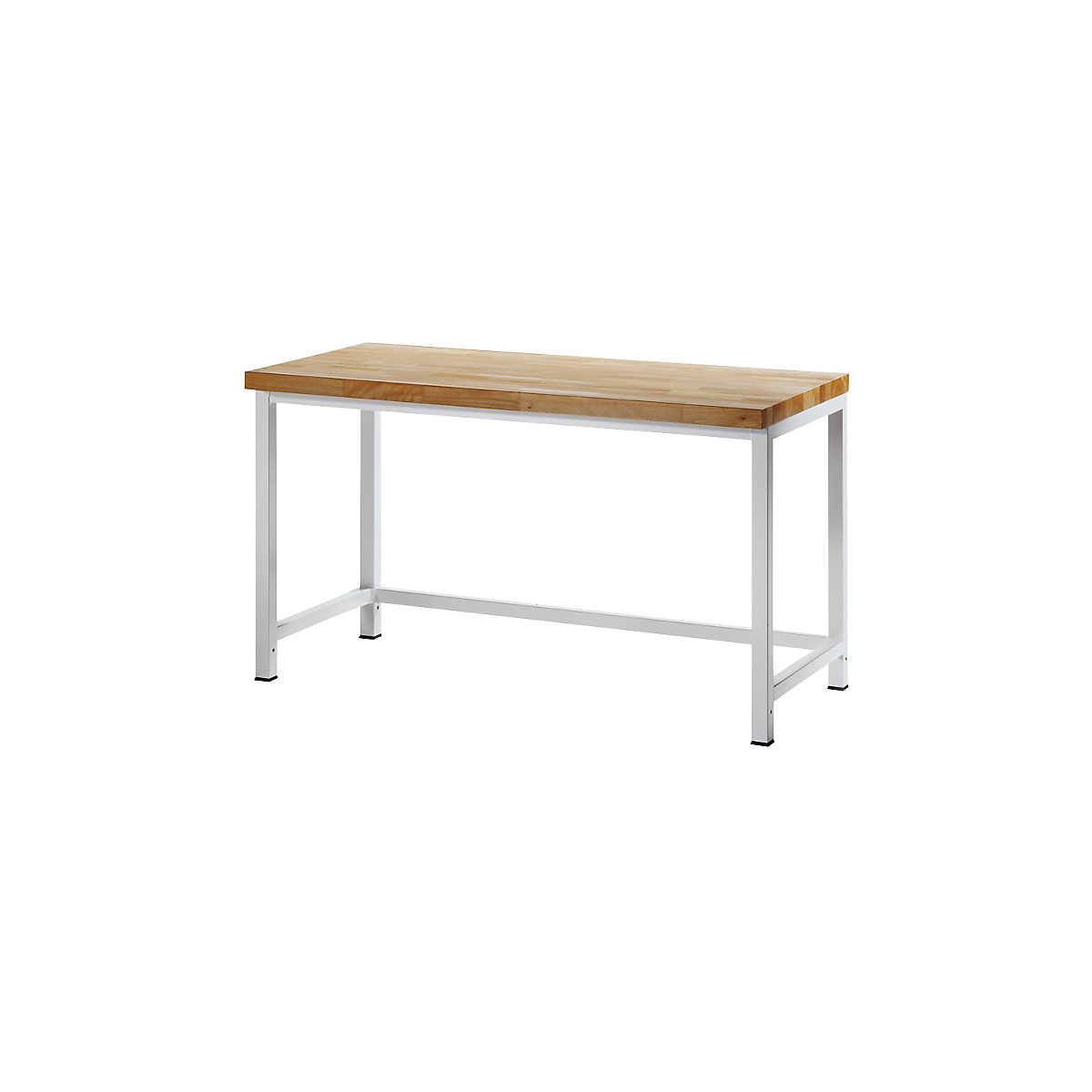 Stół warsztatowy, konstrukcja ramowa – RAU, 1 drążek poprzeczny, głęb. 700 mm, szer. 1500 mm-0