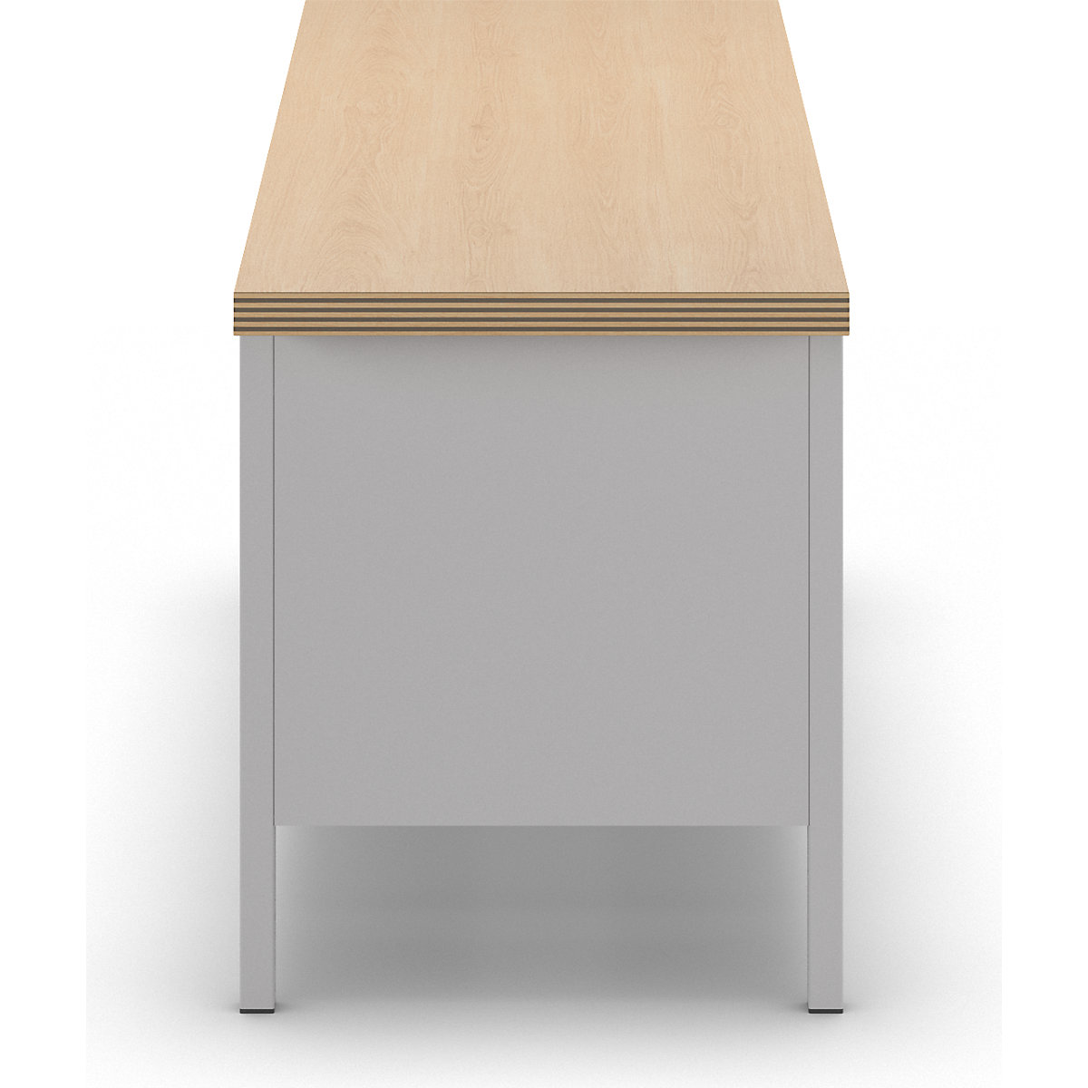 Stół warsztatowy, konstrukcja ramowa – LISTA (Zdjęcie produktu 5)-4