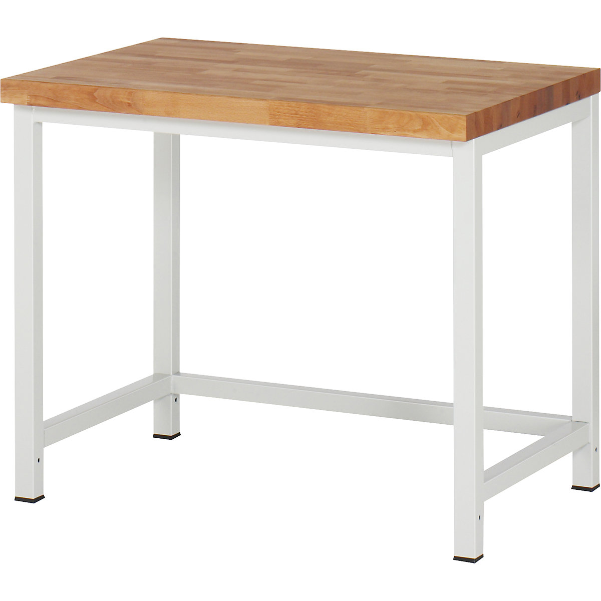 Stół warsztatowy, konstrukcja ramowa serii 8000 – eurokraft pro, bez wyposażenia, szer. x głęb. 1000 x 700 mm-0