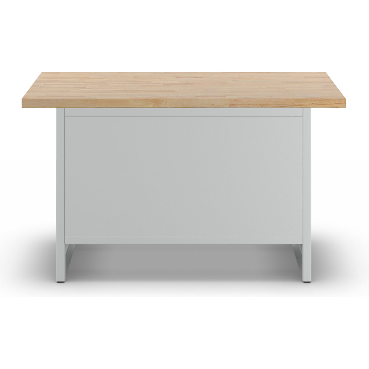 Stół warsztatowy z zamkniętymi bokami – eurokraft basic (Zdjęcie produktu 11)-10