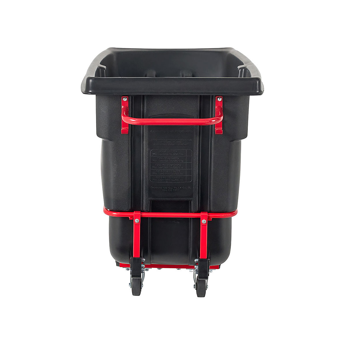Benne basculante Brute en plastique – Rubbermaid (Illustration du produit 4)-3
