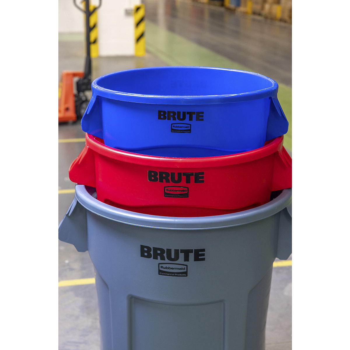 Conteneur universel BRUTE®, rond – Rubbermaid (Illustration du produit 6)-5