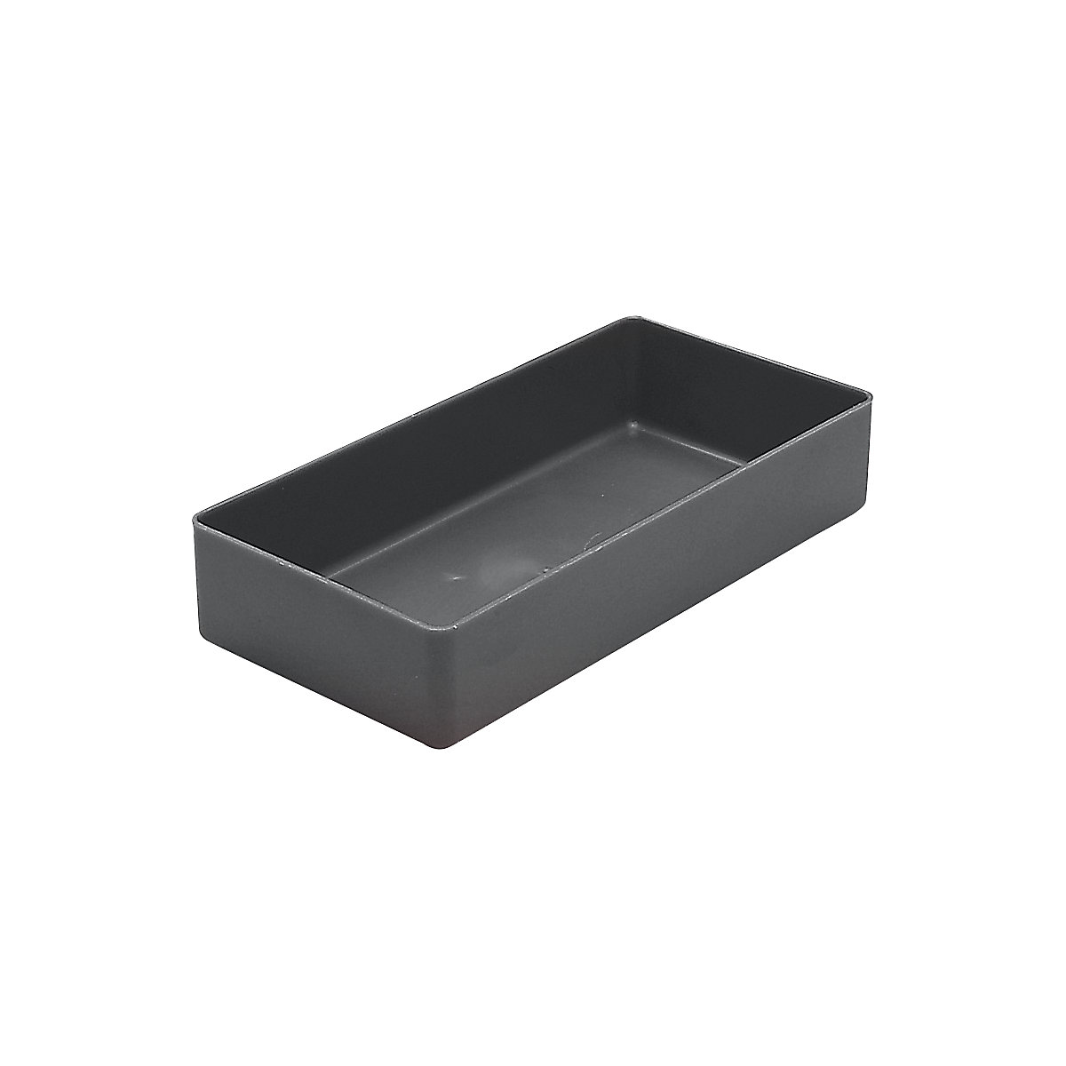 Bacs pour petites pièces, hauteur 40 mm, coloris gris, L x l 198 x 99 mm, lot de 50-1
