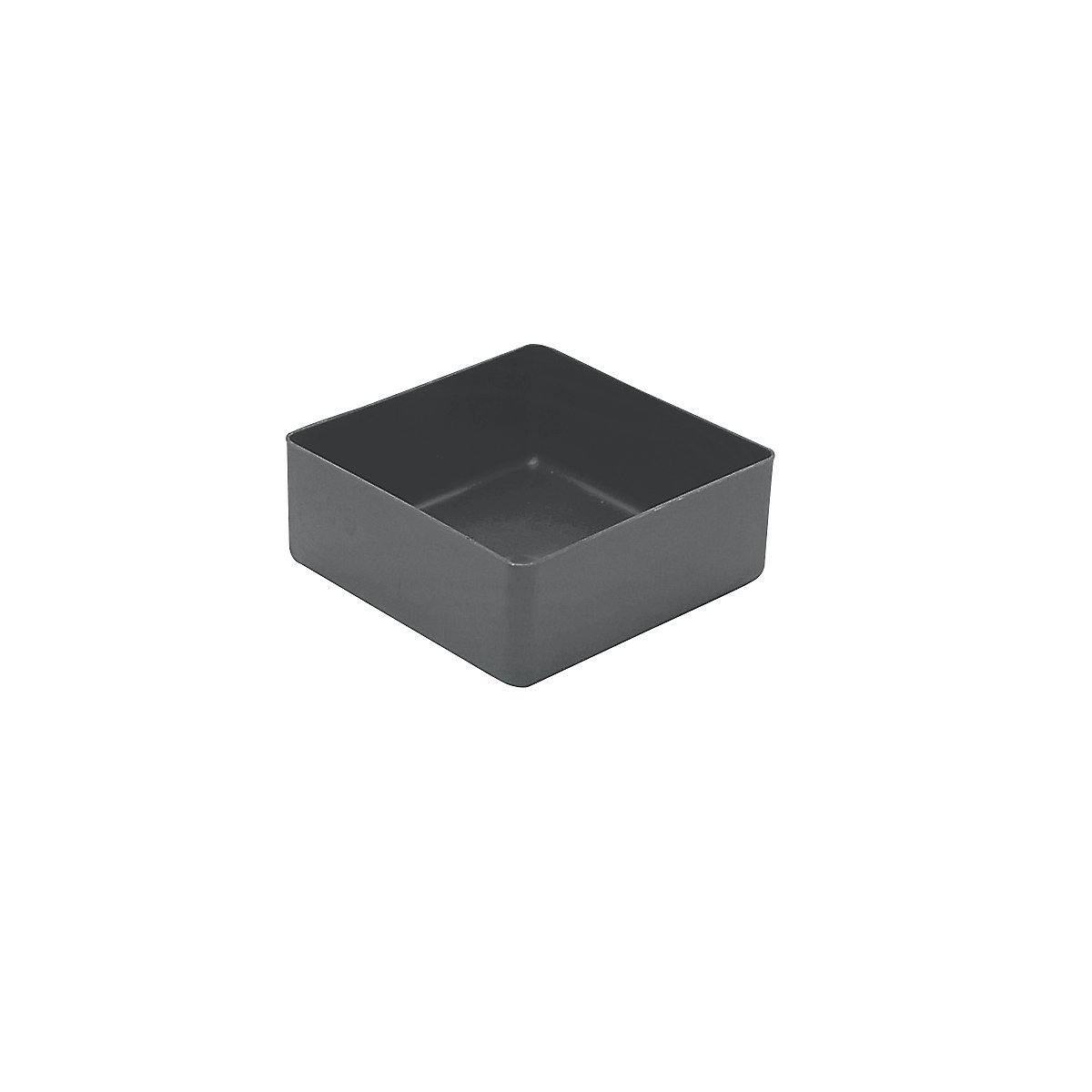 Bacs pour petites pièces, hauteur 40 mm, coloris gris, L x l 99 x 99 mm, lot de 50-2