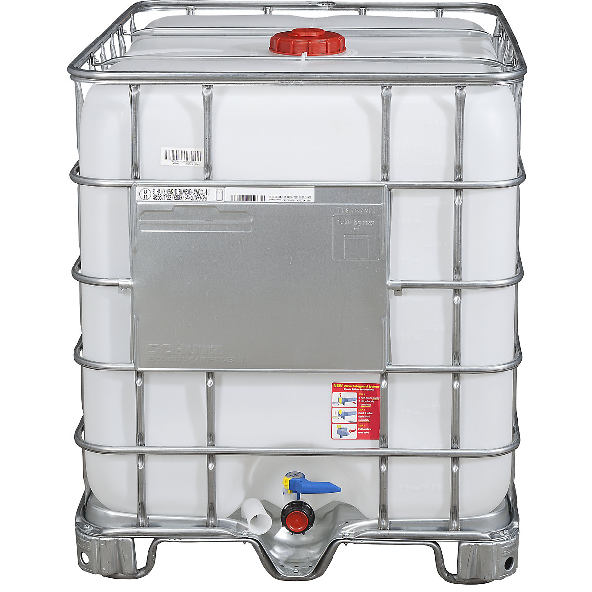 Cubitainer IBC RECOBULK, homologué UN (Illustration du produit 3)-2