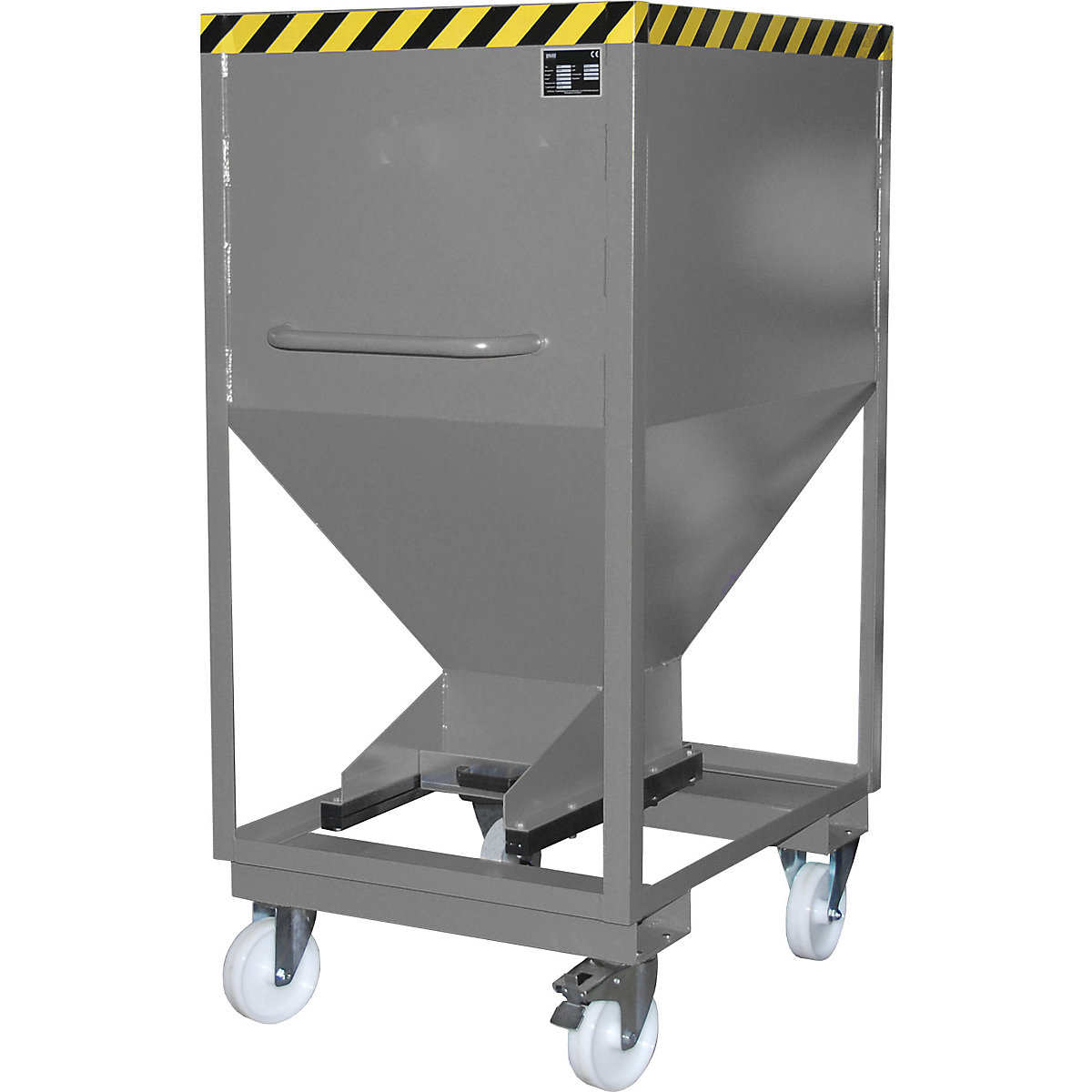 Conteneur-silo en forme d'entonnoir – eurokraft pro (Illustration du produit 4)-3