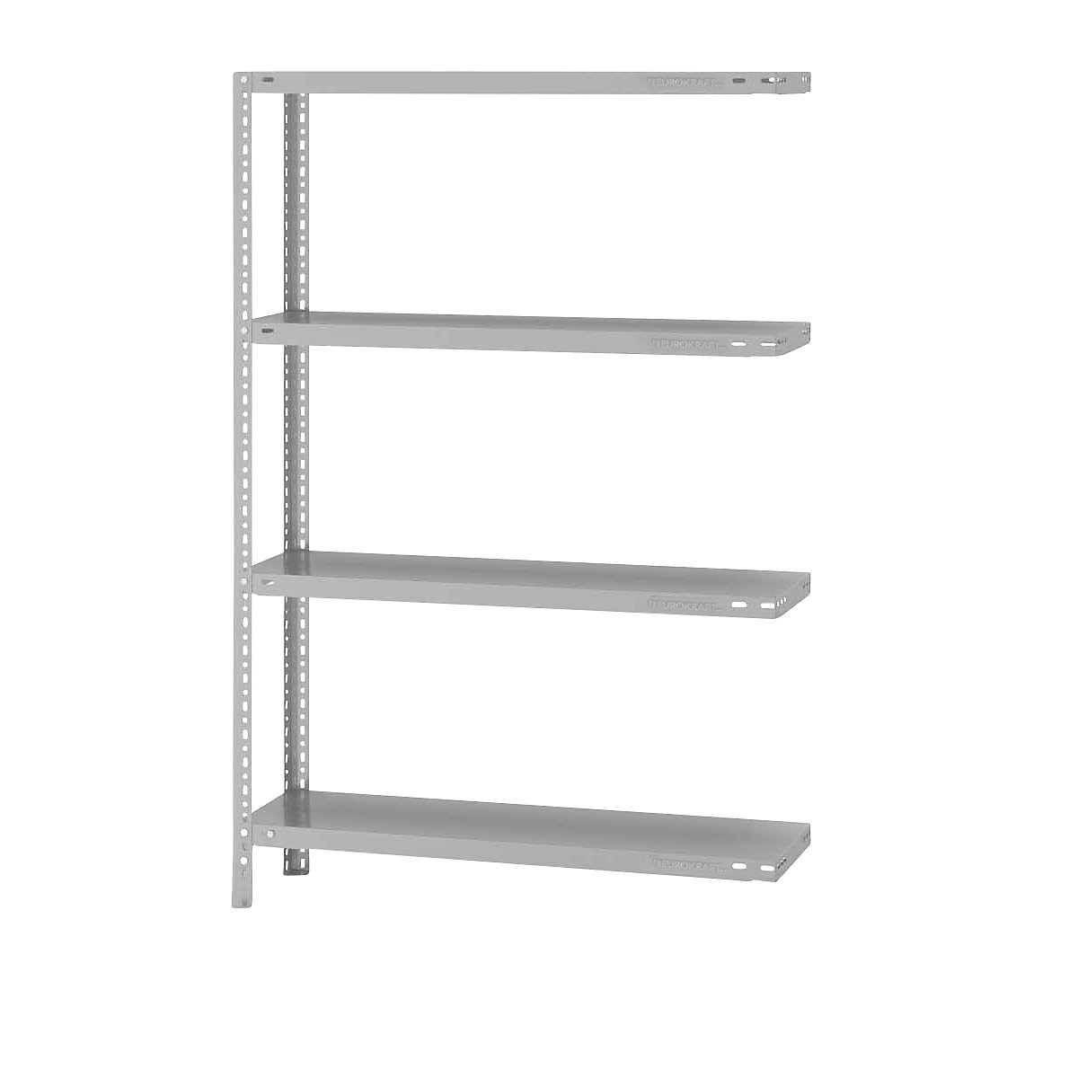 Rayonnage à boulonner, version légère - eurokraft pro