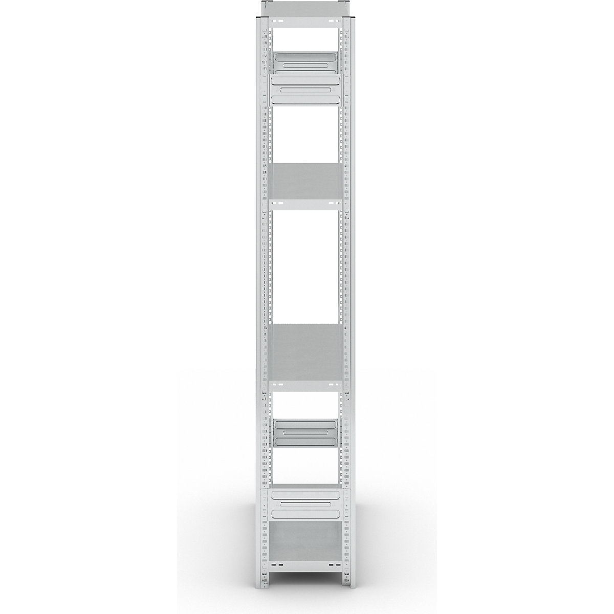 Rayonnage emboîtable à tablettes, galvanisé – eurokraft pro (Illustration du produit 6)-5