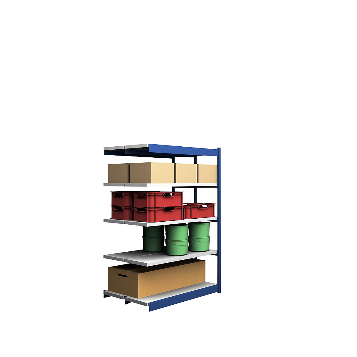 Rayonnage emboîtable, double face – hofe