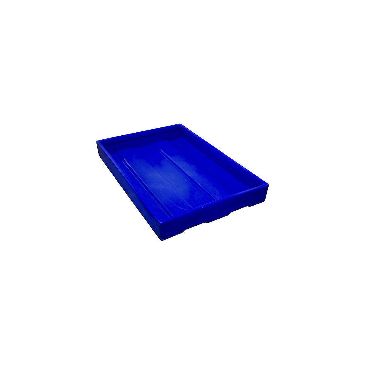 Cuve plate en polyéthylène, L x l x h 1260 x 860 x 150 mm, capacité de rétention 150 l, sans caillebotis-0