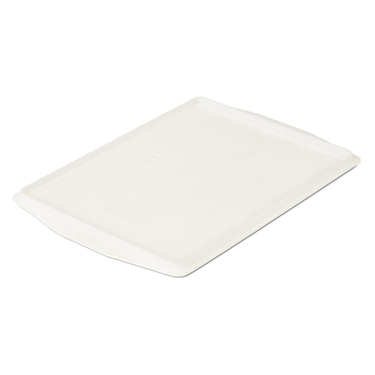 Polystyrene lid