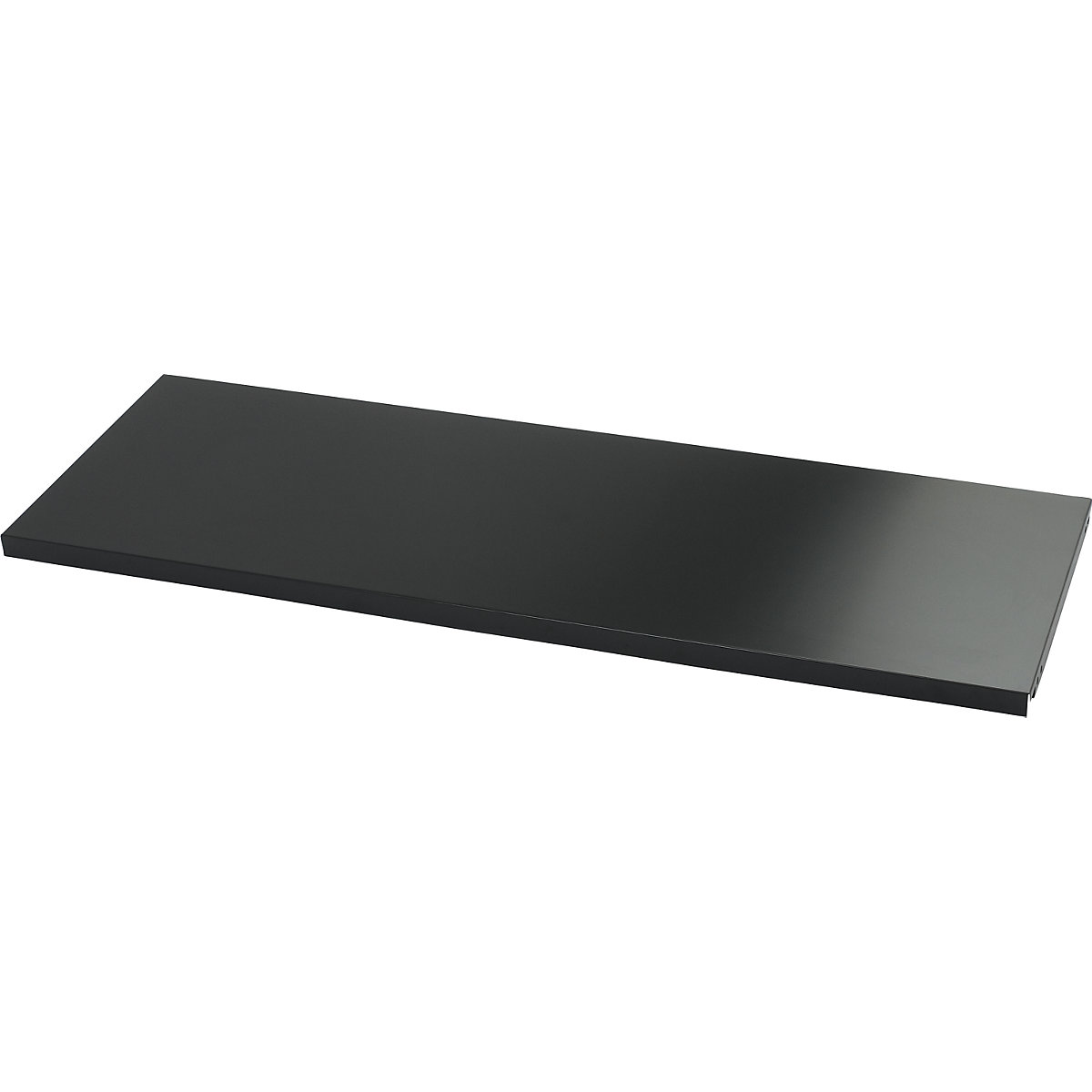 Shelf with lateral filing rail – BISLEY