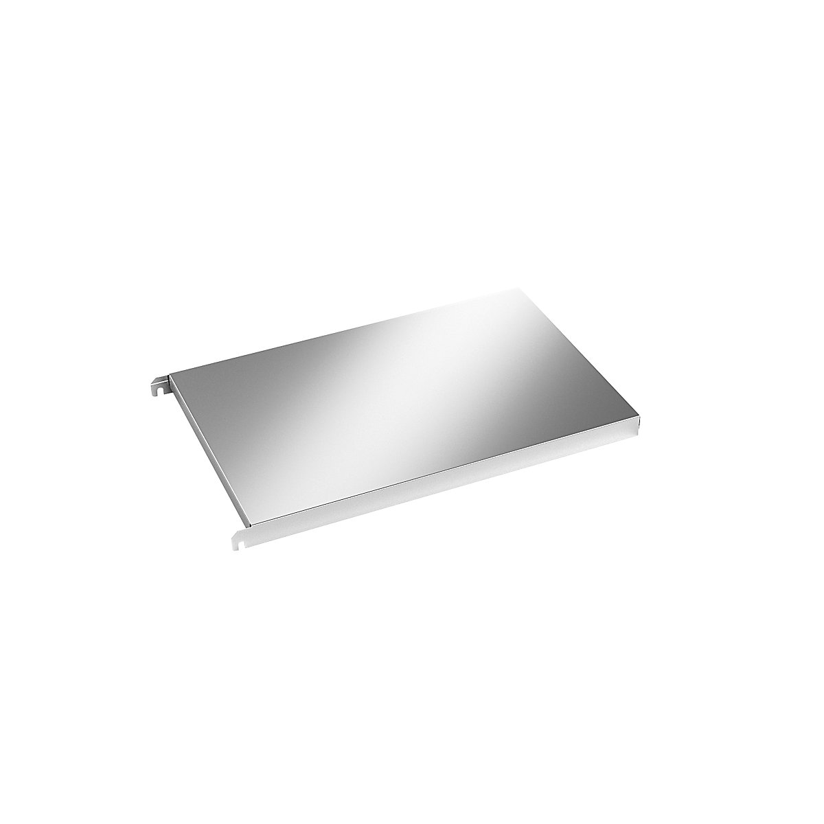 Stainless steel shelf