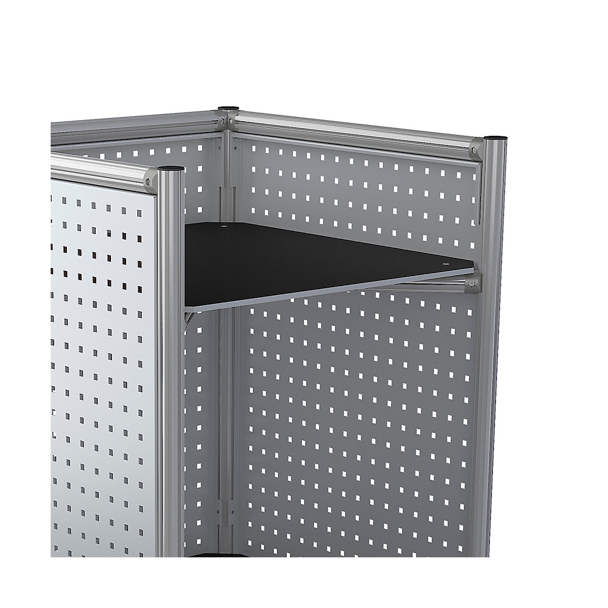 TOWER shelf truck made of aluminium profile (Product illustration 3)-2