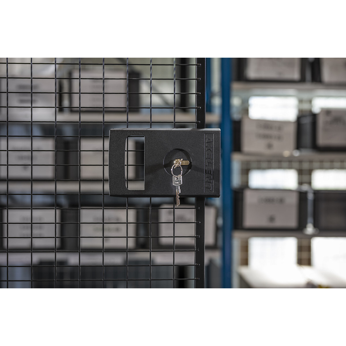 X-STORE 2.0 partition system, wall section – Axelent (Product illustration 5)-4