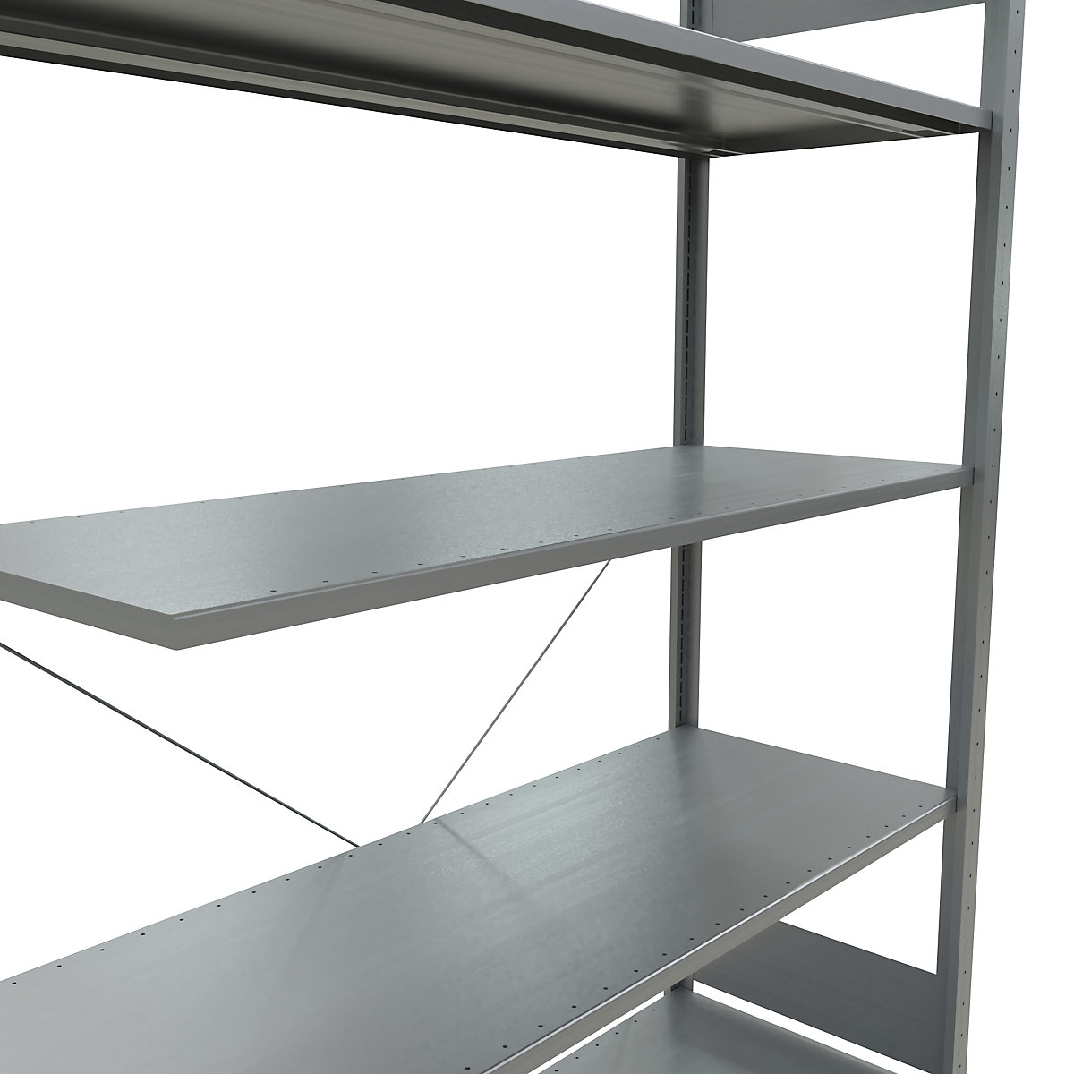 Boltless shelving unit – eurokraft pro (Product illustration 42)-41