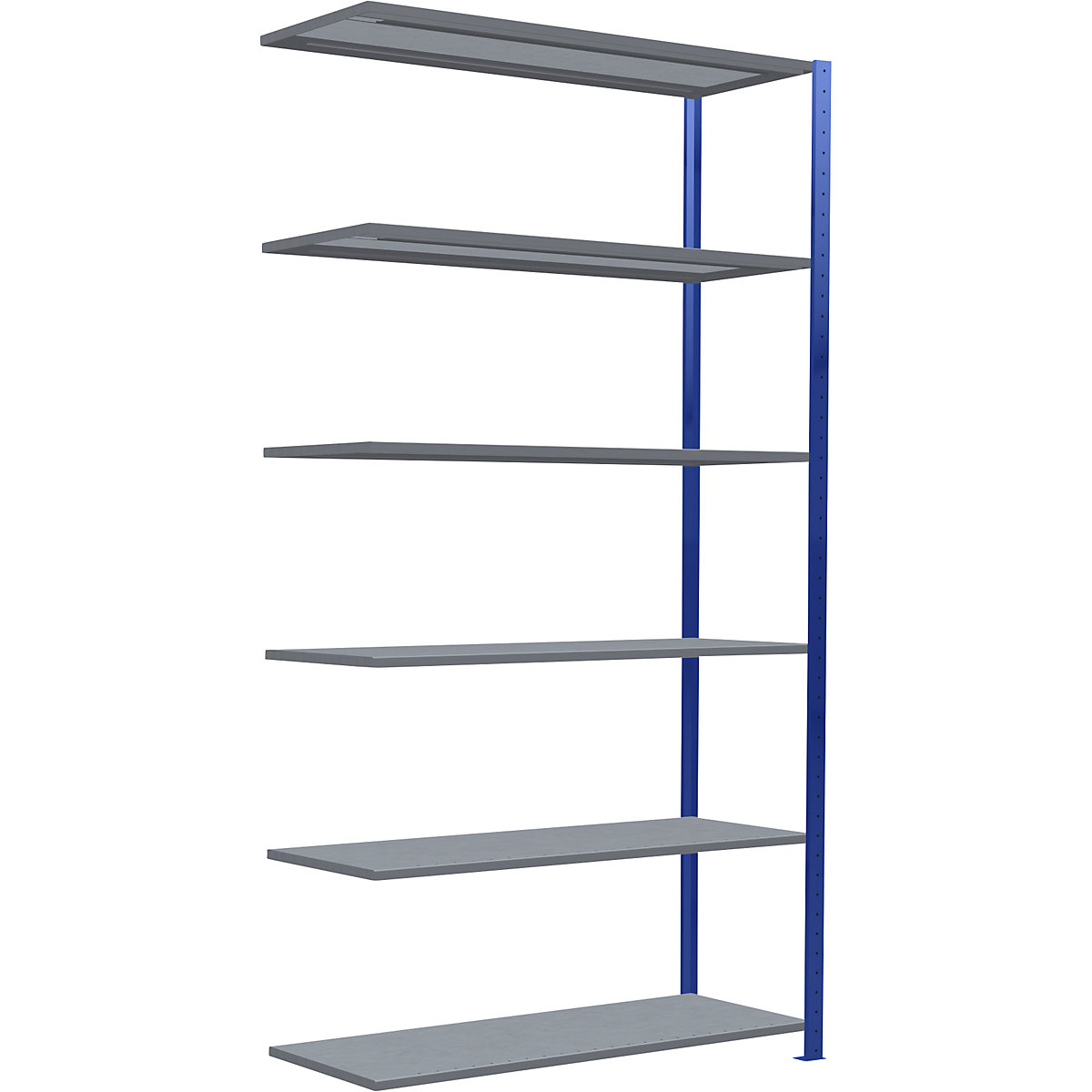 Boltless shelving unit – eurokraft pro (Product illustration 124)-123