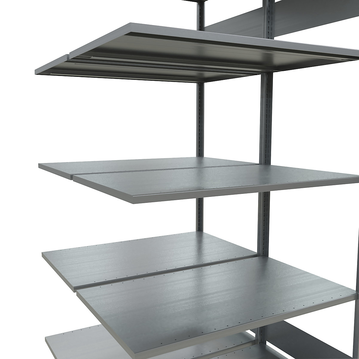 Boltless shelving unit – eurokraft pro (Product illustration 68)-67