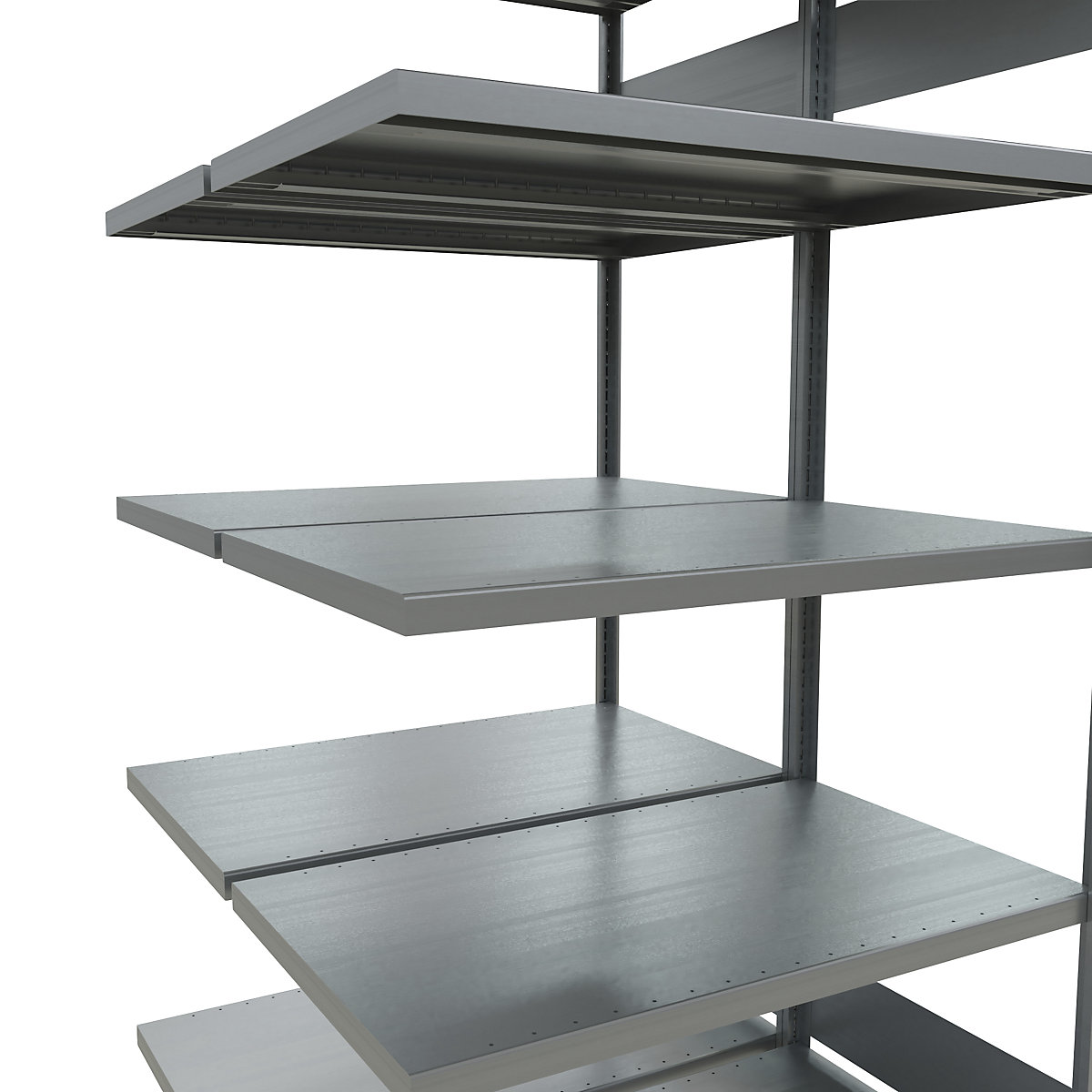 Boltless shelving unit – eurokraft pro (Product illustration 96)-95