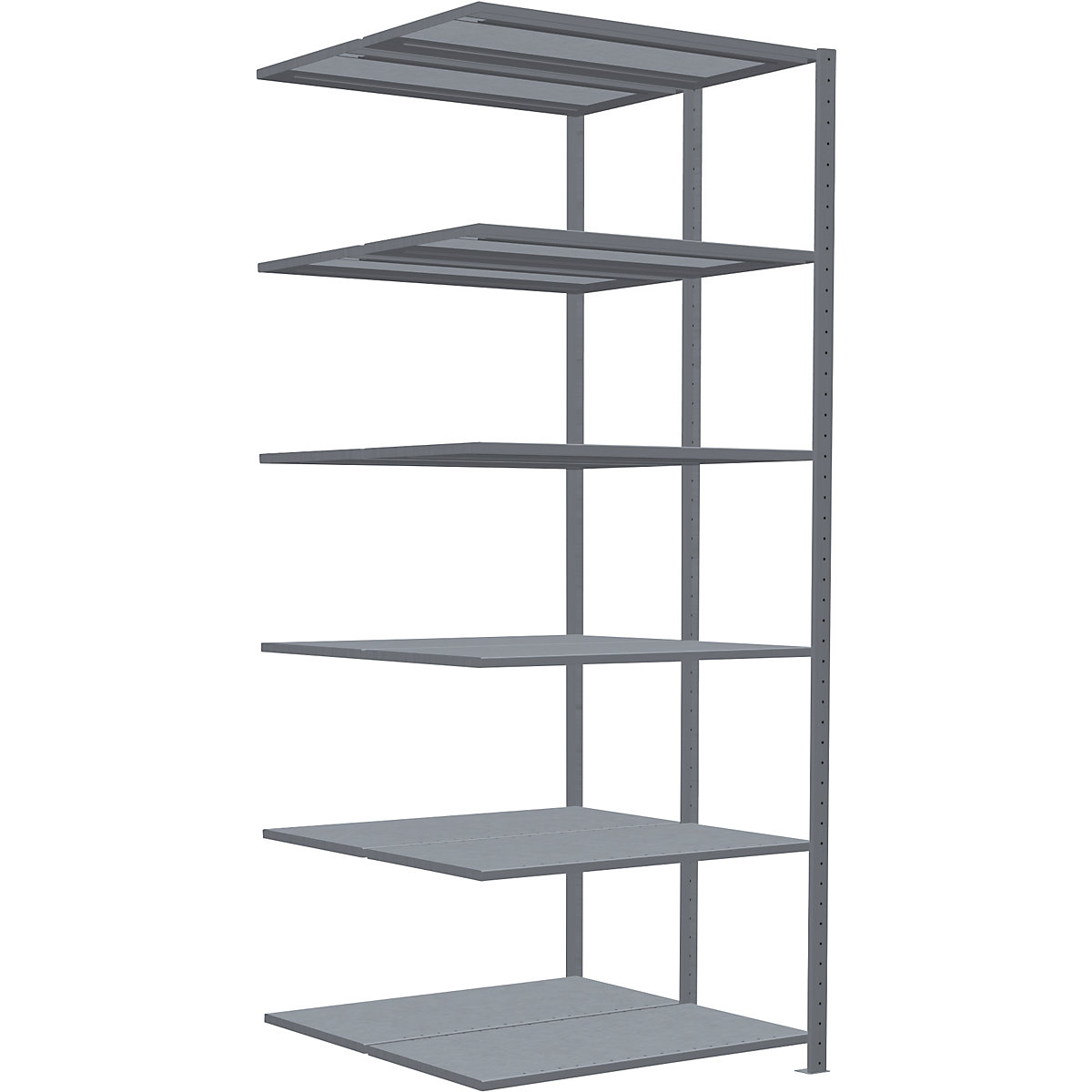 Boltless shelving unit – eurokraft pro (Product illustration 33)-32