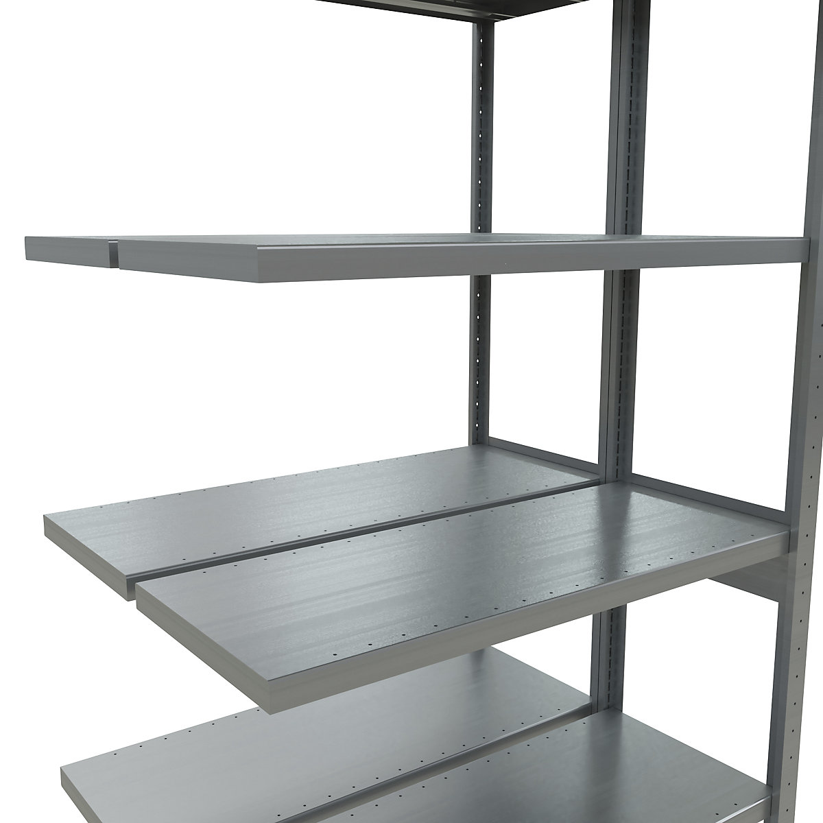 Boltless shelving unit – eurokraft pro (Product illustration 64)-63