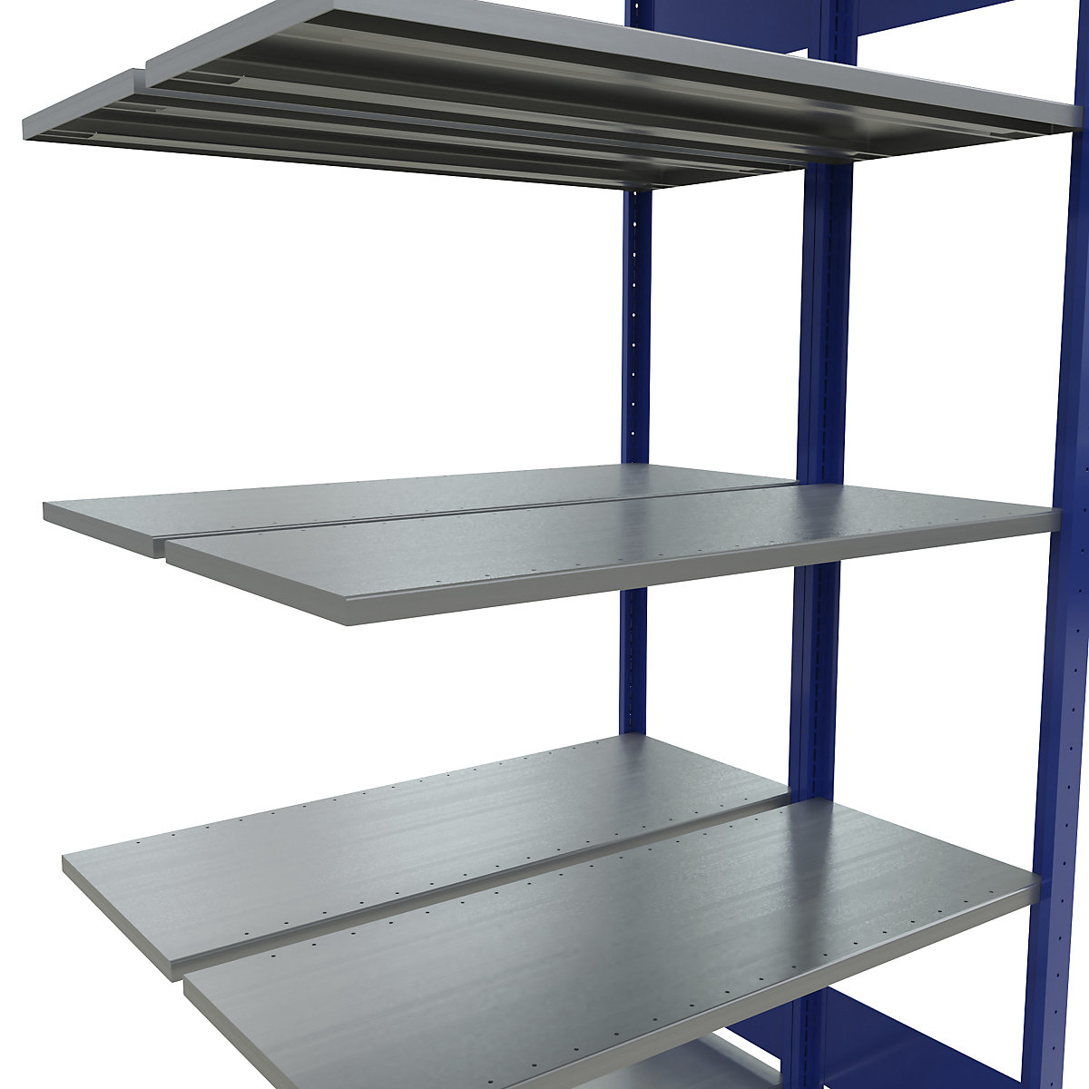 Boltless shelving unit – eurokraft pro (Product illustration 76)-75