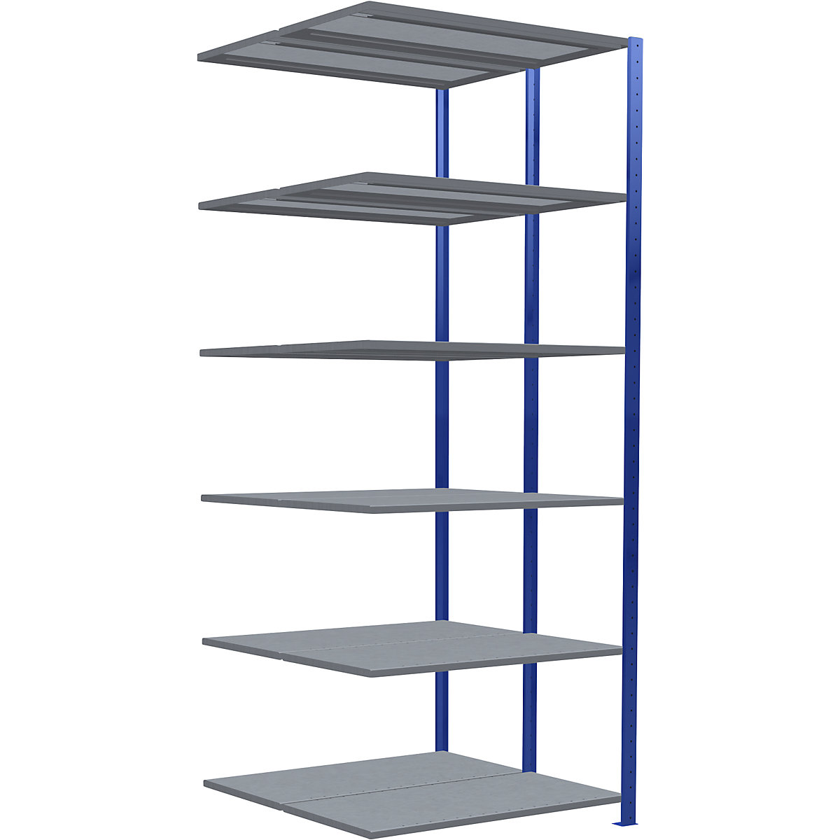 Boltless shelving unit – eurokraft pro (Product illustration 73)-72