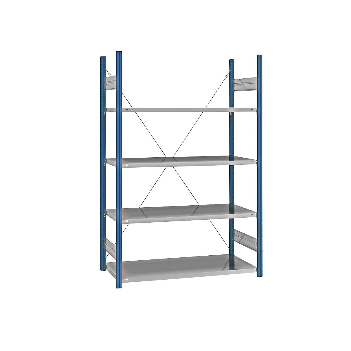 Boltless shelving unit – eurokraft pro (Product illustration 47)-46
