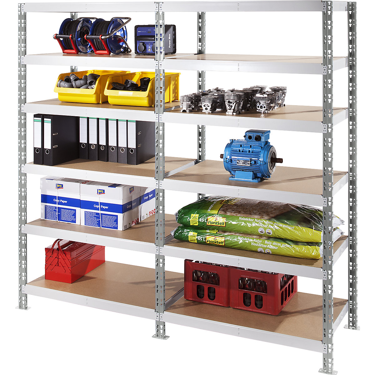 Universal boltless shelving unit (Product illustration 5)-4