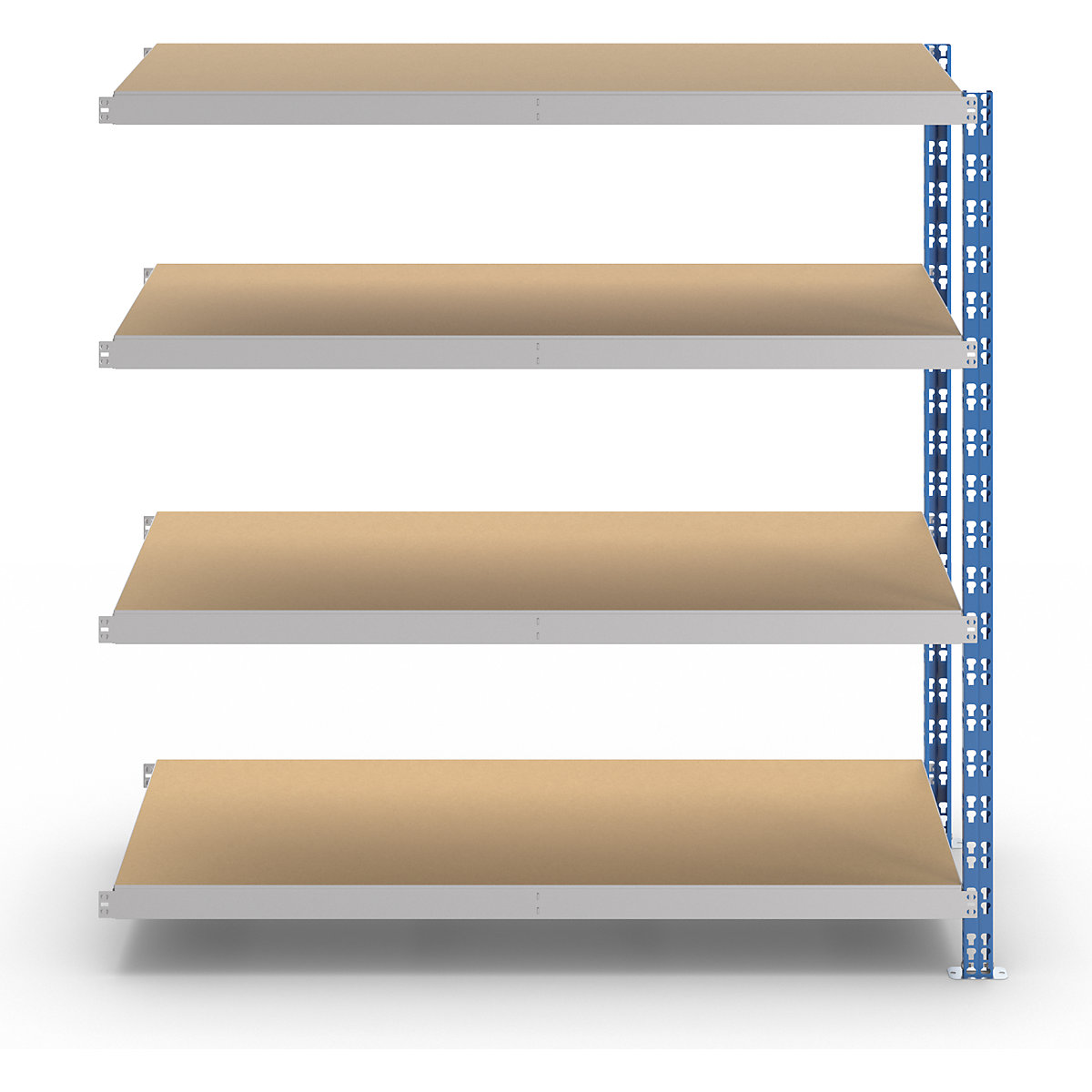 Wide span boltless shelf unit – eurokraft basic (Product illustration 7)-6