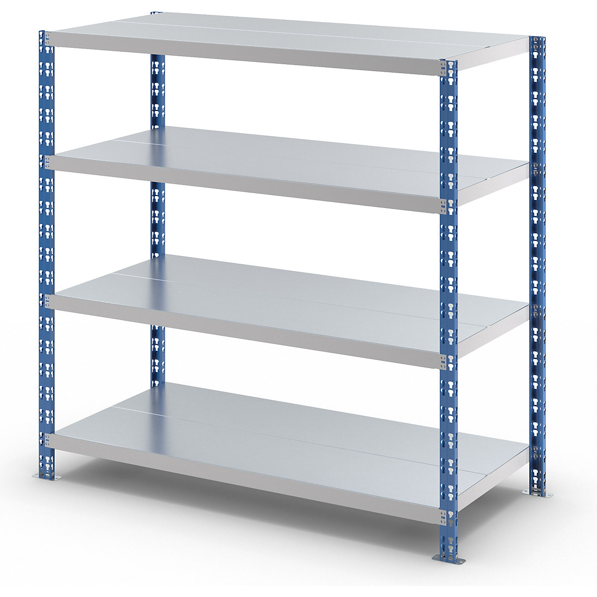 Wide span boltless shelf unit – eurokraft basic (Product illustration 6)-5