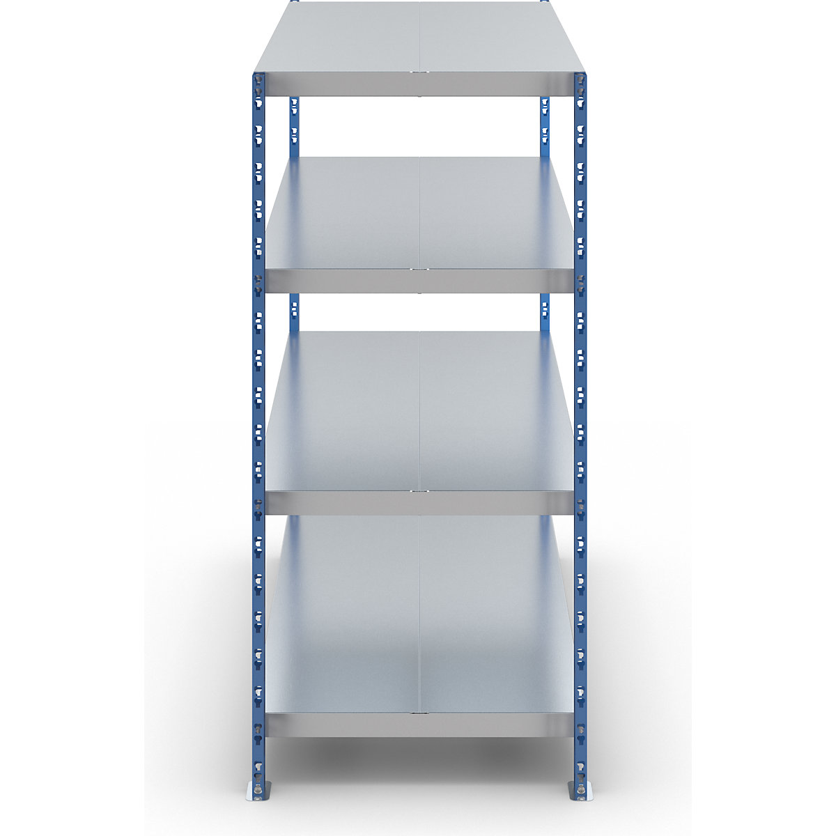 Wide span boltless shelf unit – eurokraft basic (Product illustration 8)-7