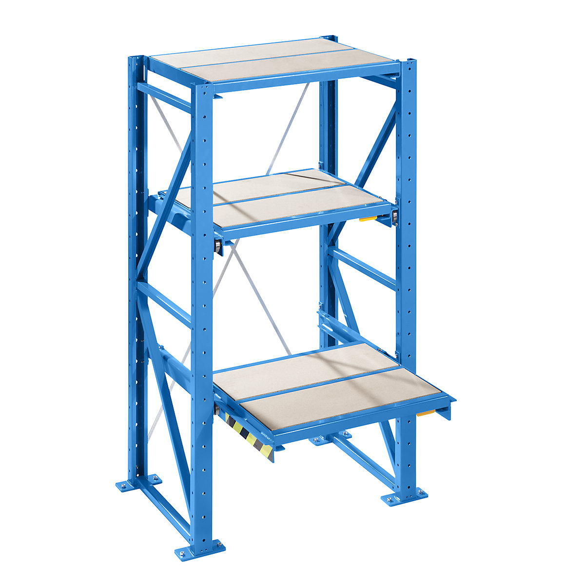 Heavy duty pull-out shelving unit – LISTA (Product illustration 7)-6