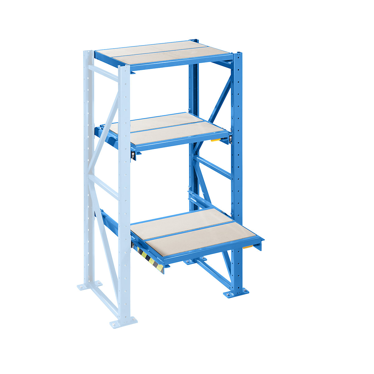 Heavy duty pull-out shelving unit – LISTA (Product illustration 7)-6