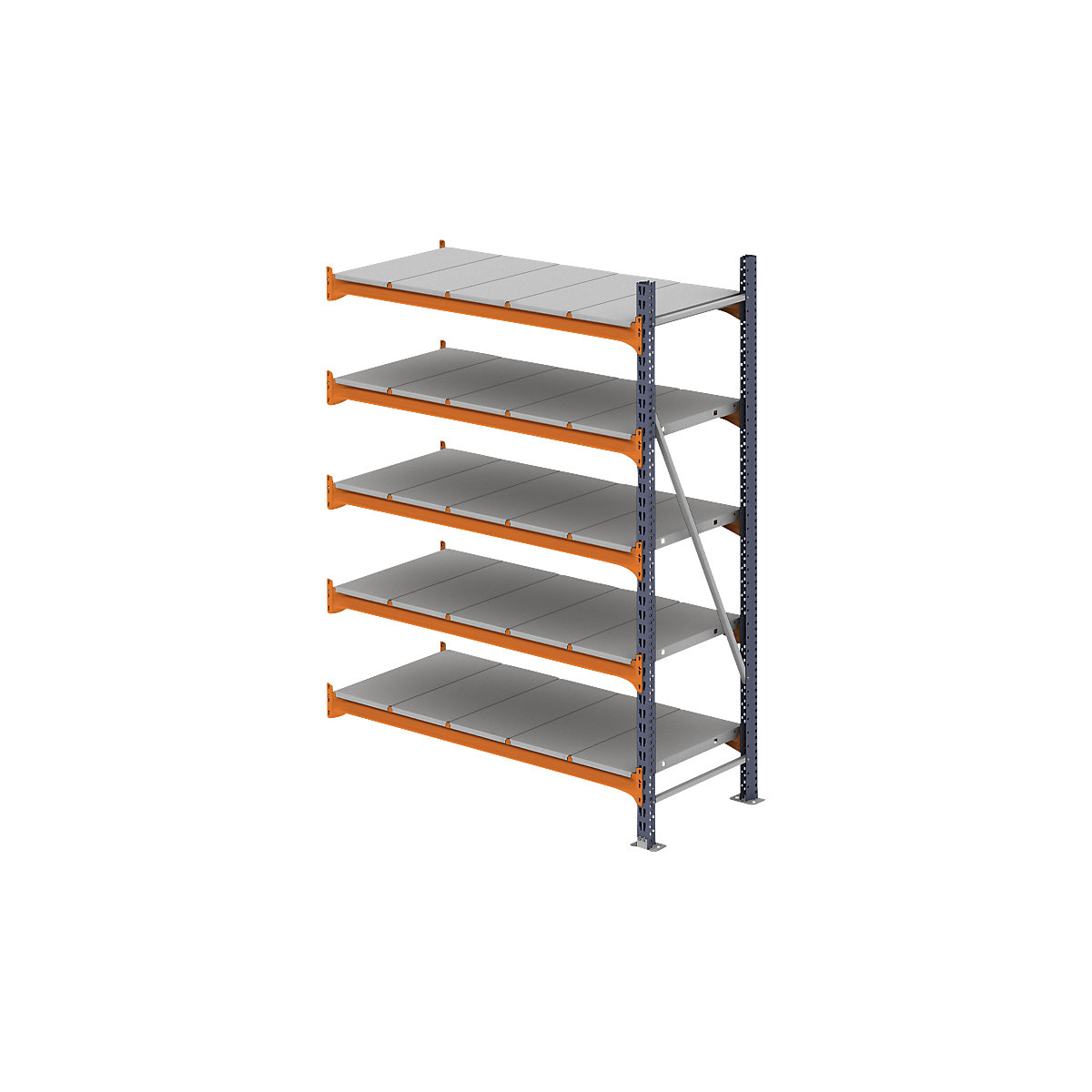 Wide span shelving unit