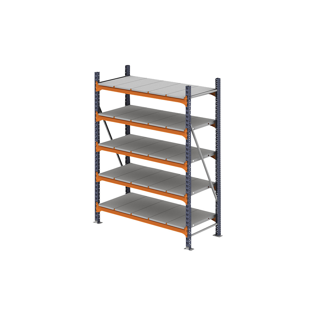 Wide span shelving unit