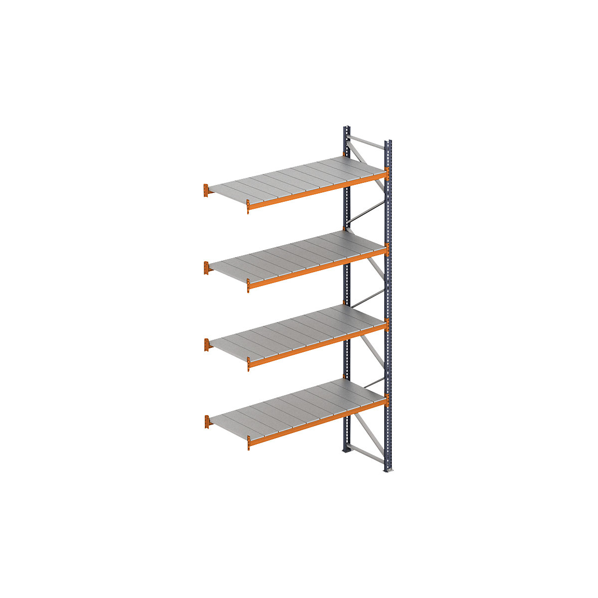 Wide span shelving unit