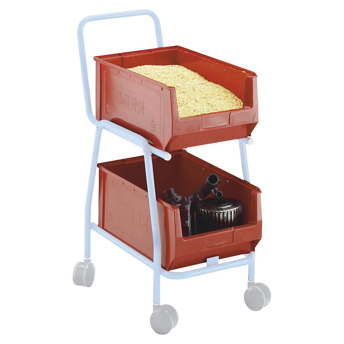 Open fronted storage bin - mauser