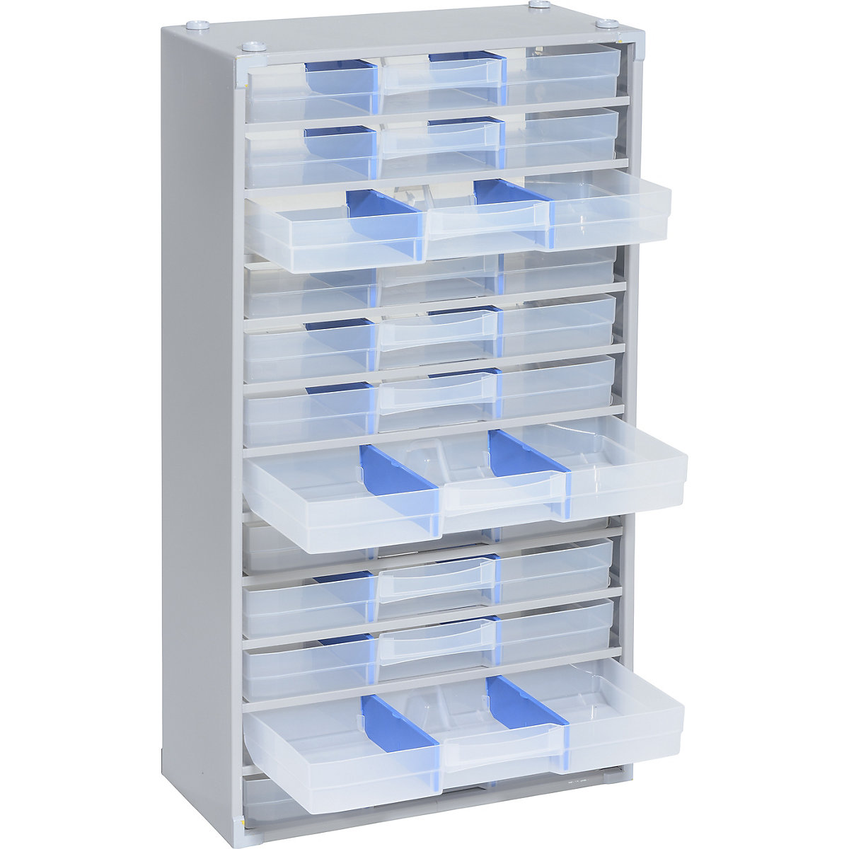 Metal small parts cabinet – eurokraft pro (Product illustration 5)-4