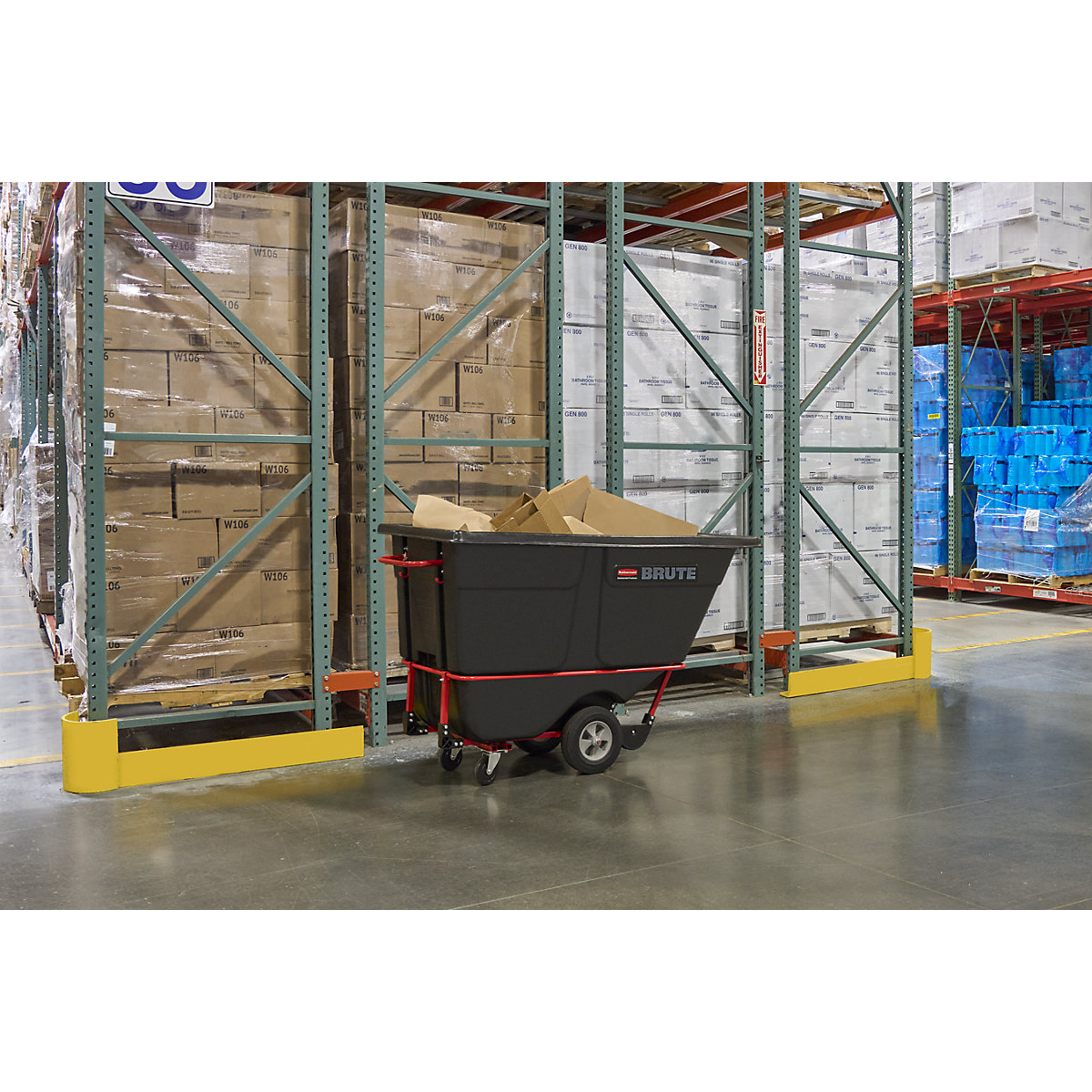 Brute tipping skip made of plastic – Rubbermaid (Product illustration 8)-7
