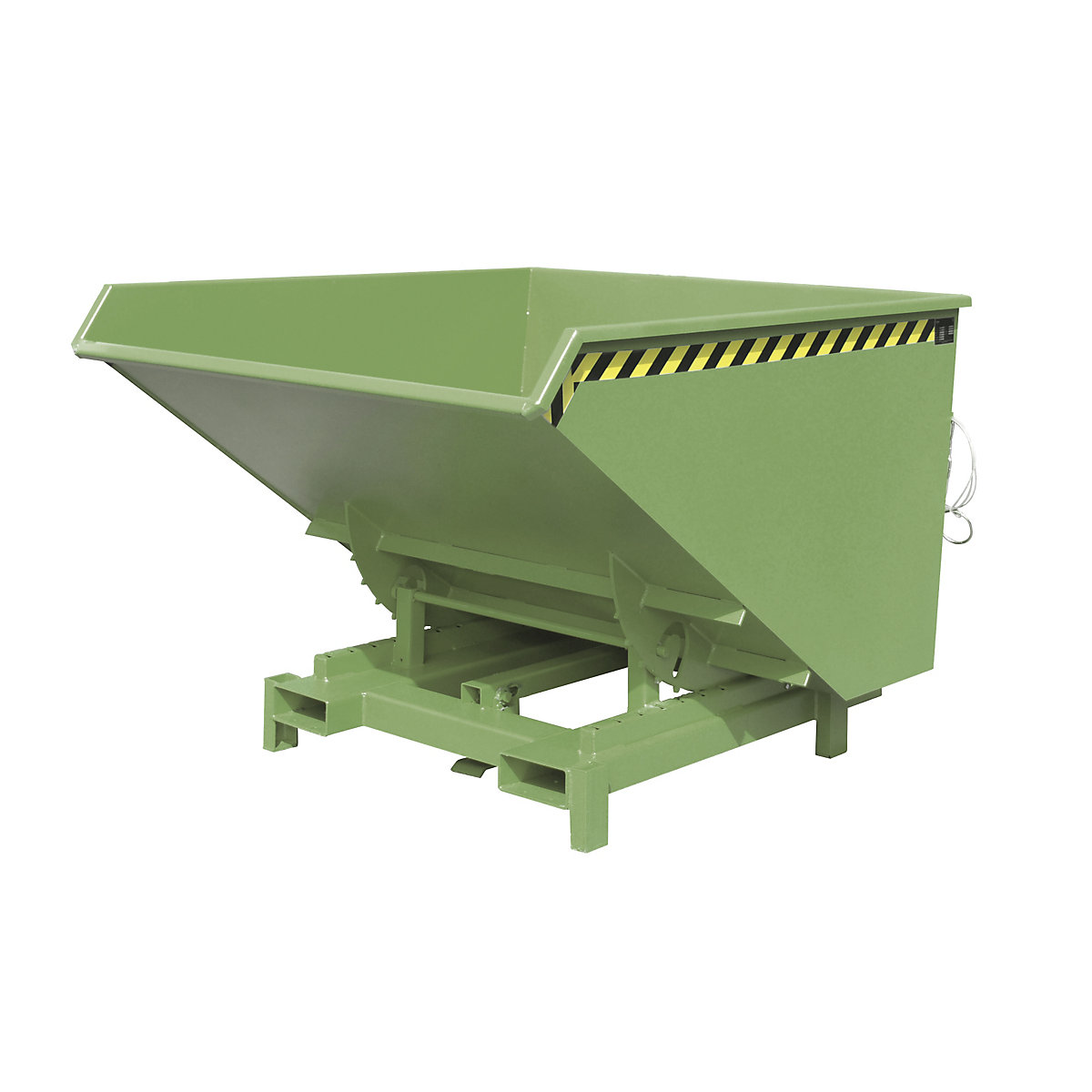 Heavy duty tilting skip – eurokraft pro