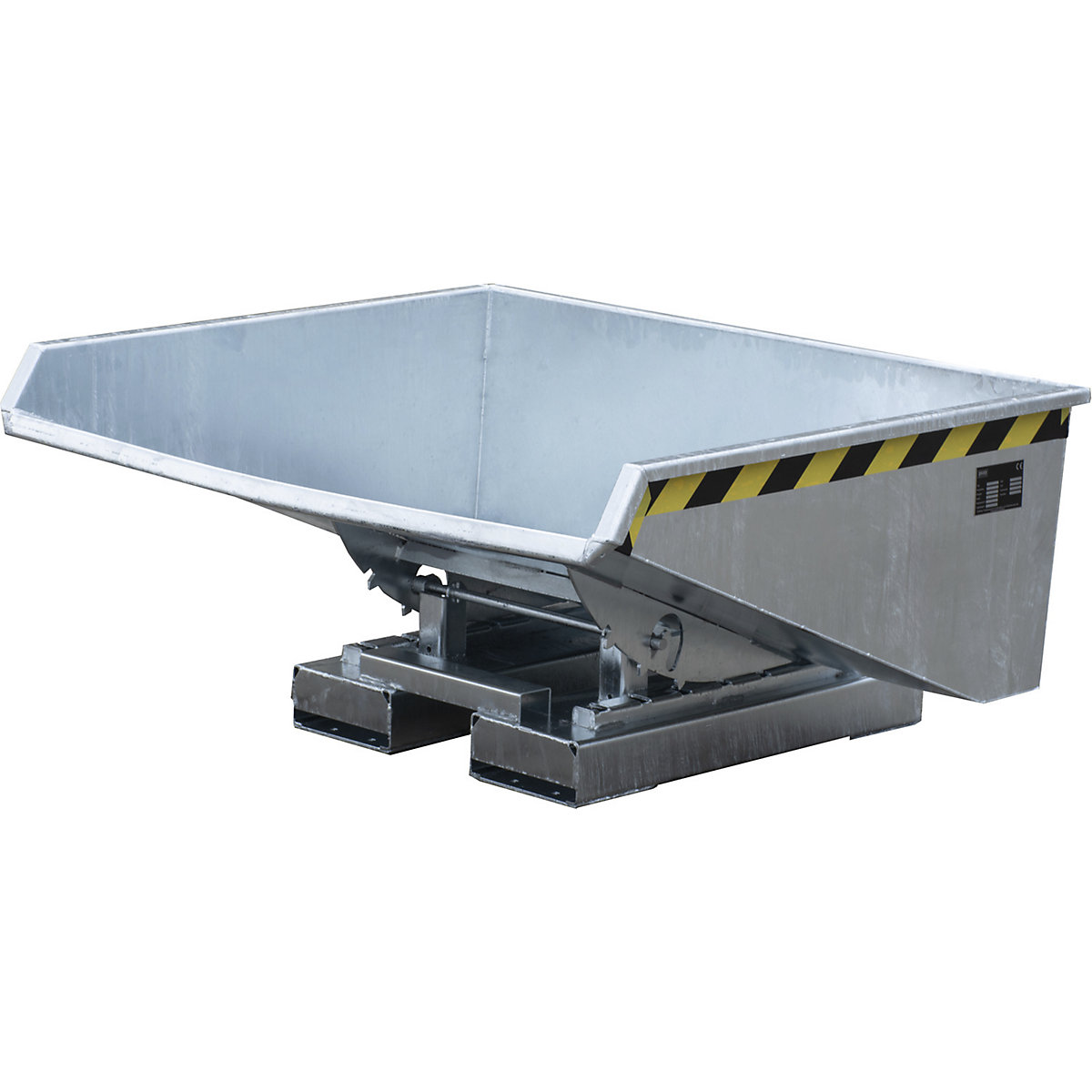 Tilting skip incl. roll-off mechanism – eurokraft pro (Product illustration 9)-8