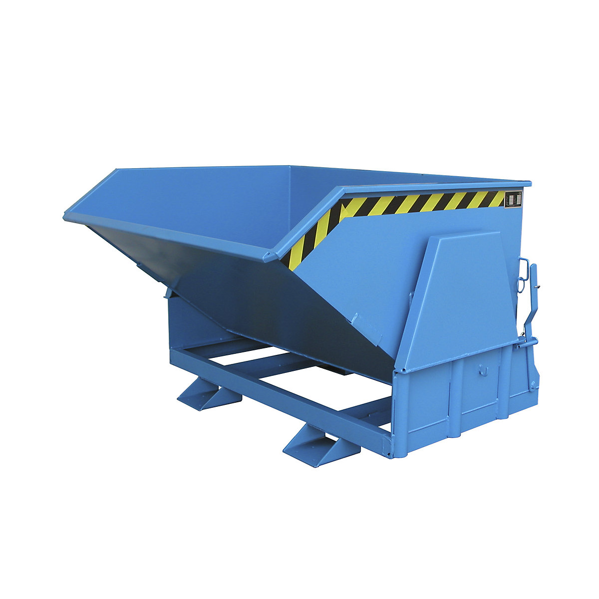 Tilting skip, standard overall height, without wheels – eurokraft pro