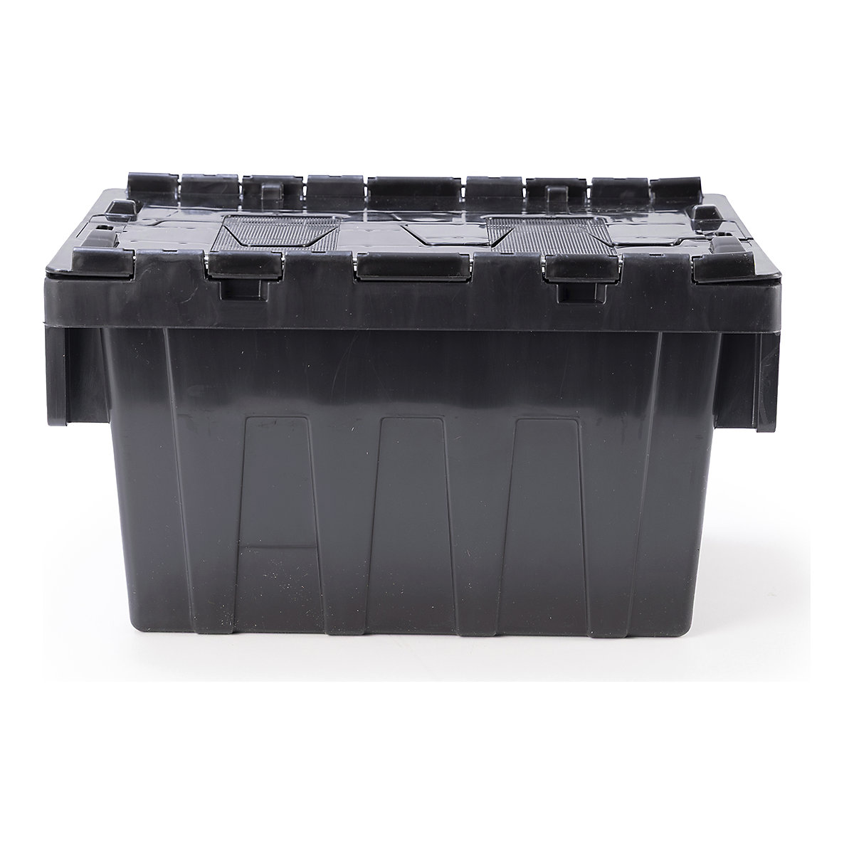 BiGDUG Essentials Recycled Plastic Black Attached Lid Containers (Product illustration 5)-4