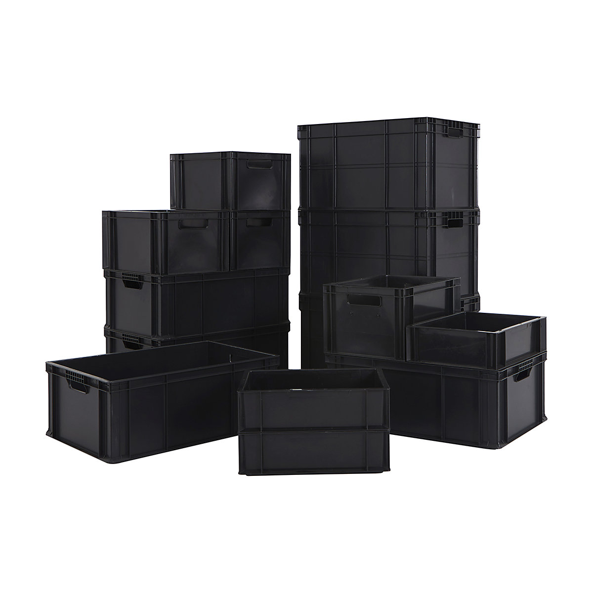 BiGDUG Essentials 5x Recycled Euro Stacking Box Mega Deal (Product illustration 3)-2