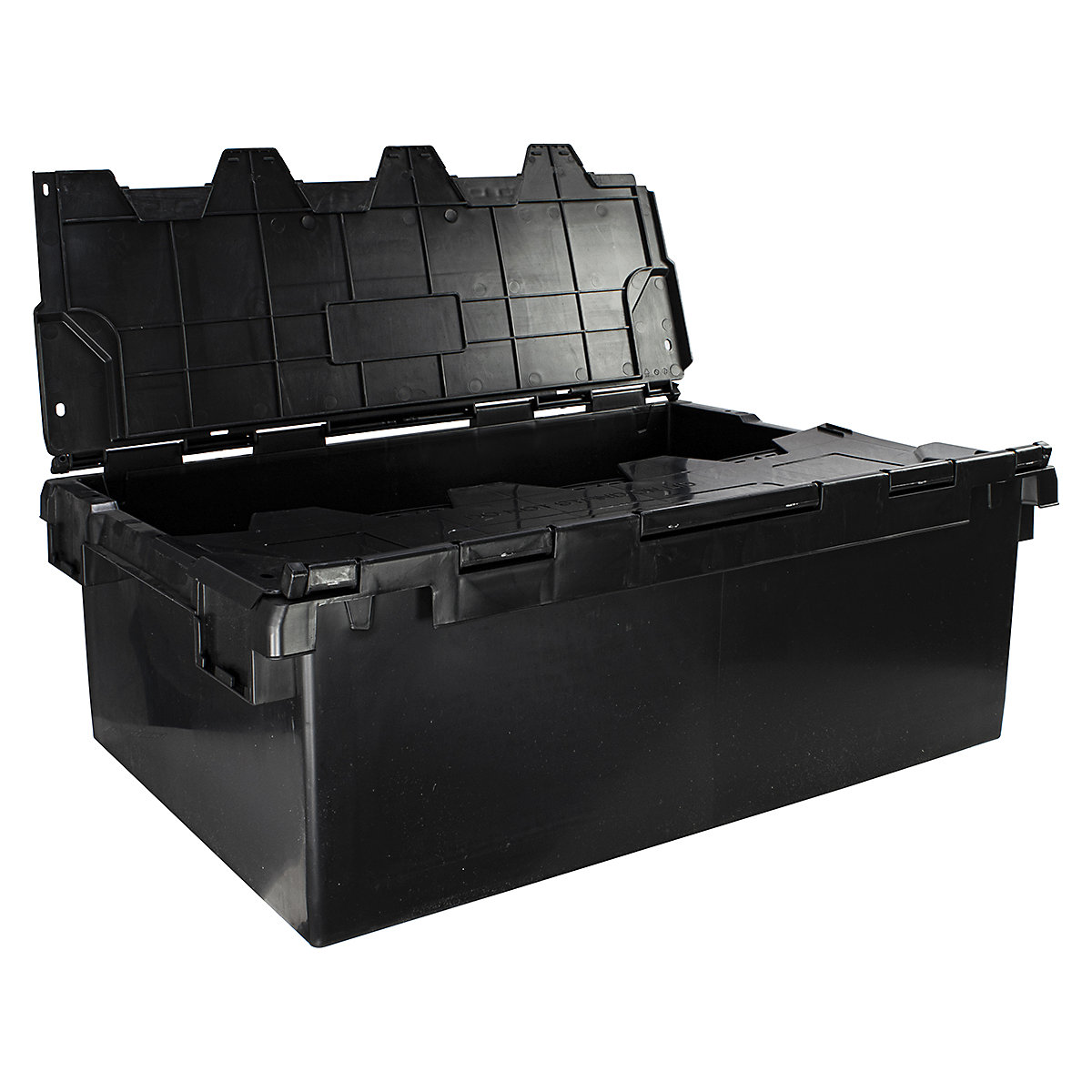 Economy Attached Lid Euro Containers 131 Litres